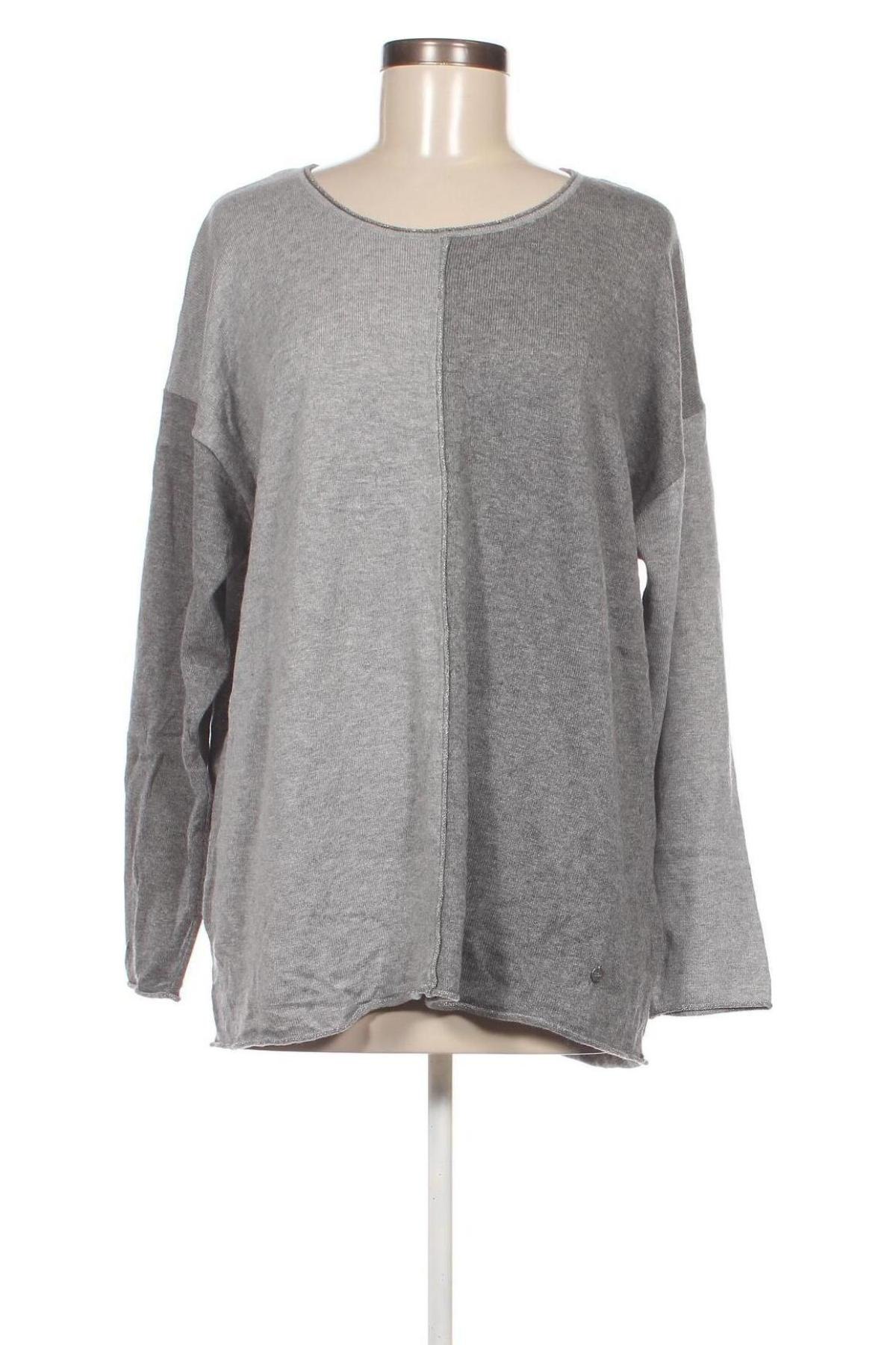 Дамски пуловер Gina Laura, Размер XL, Цвят Сив, Цена 13,92 лв.