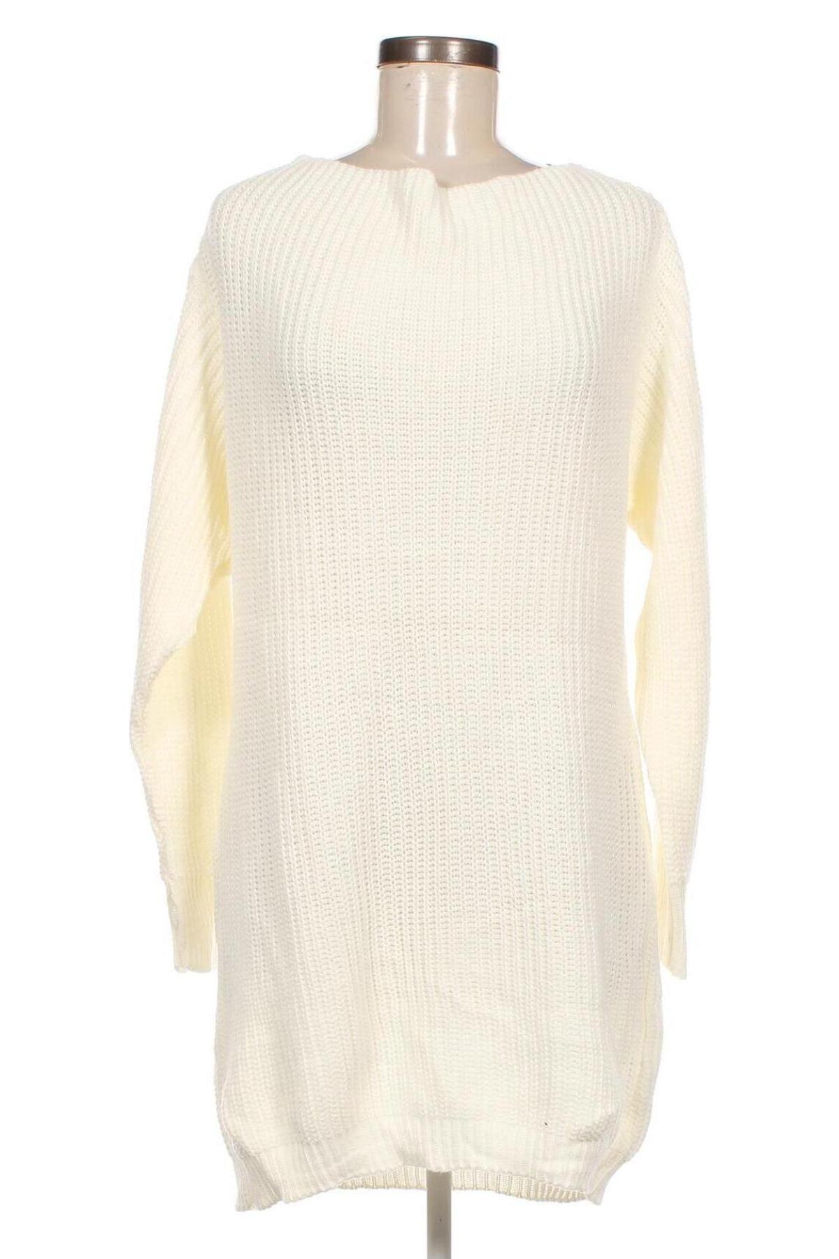 Дамски пуловер Glamorous, Размер L, Цвят Бял, Цена 11,60 лв.