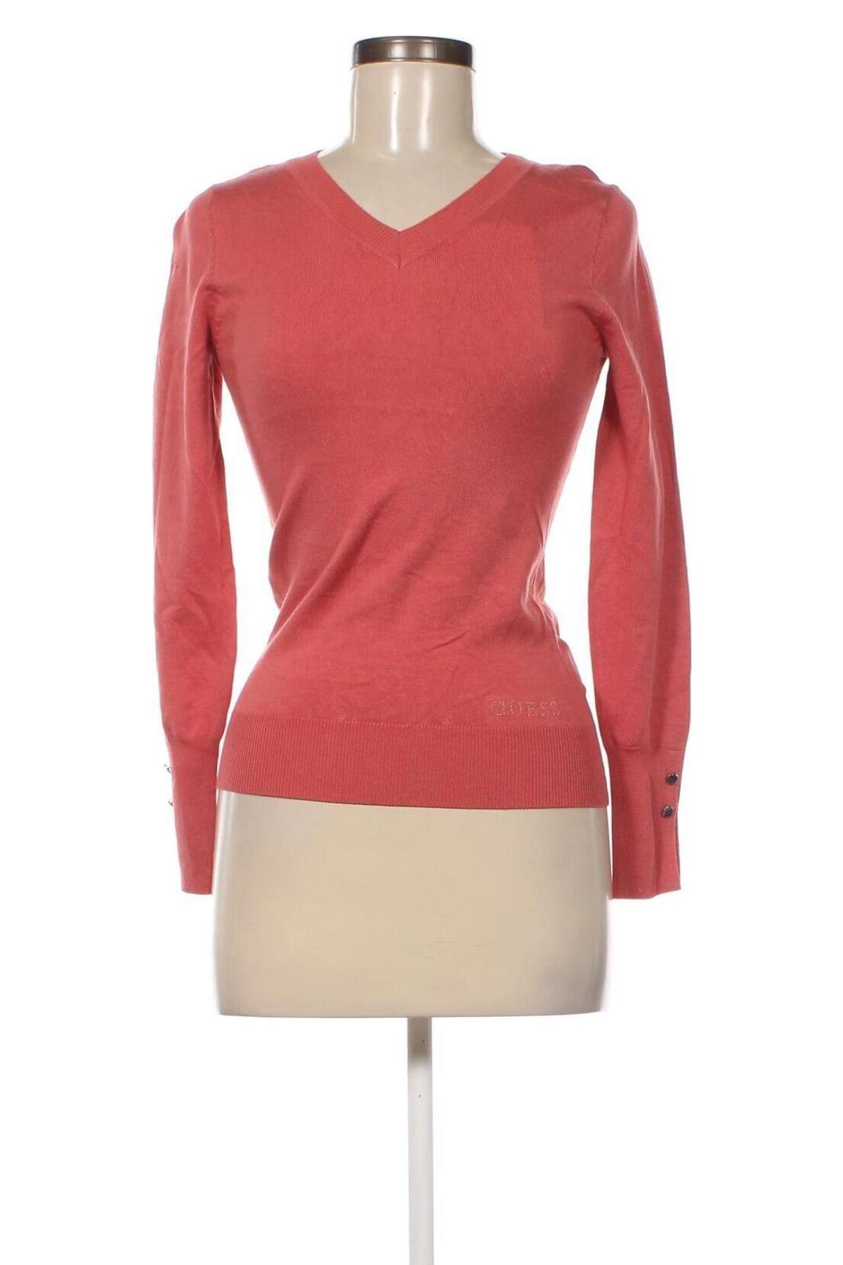 Γυναικείο πουλόβερ Guess, Μέγεθος S, Χρώμα Κόκκινο, Τιμή 25,94 €