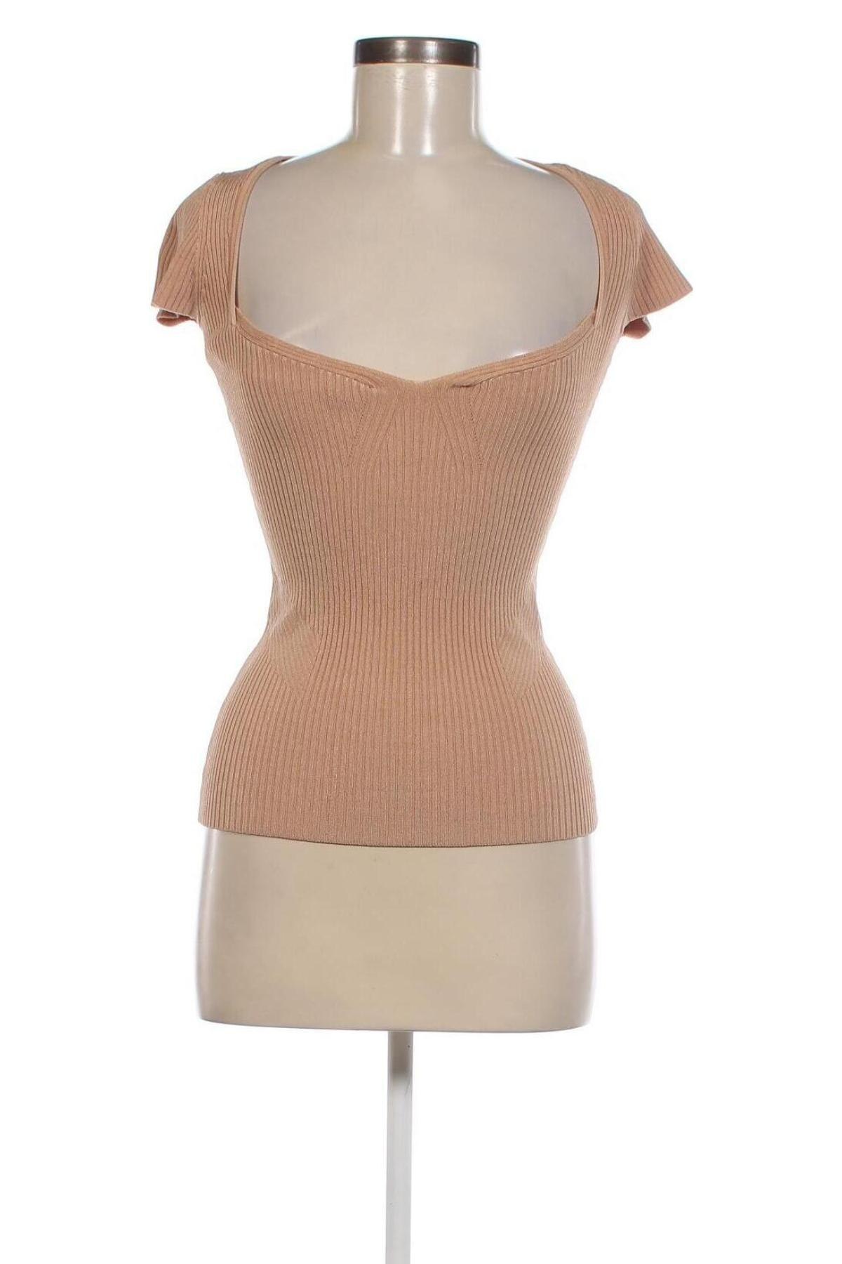 Γυναικείο πουλόβερ Guess By Marciano, Μέγεθος S, Χρώμα  Μπέζ, Τιμή 43,32 €
