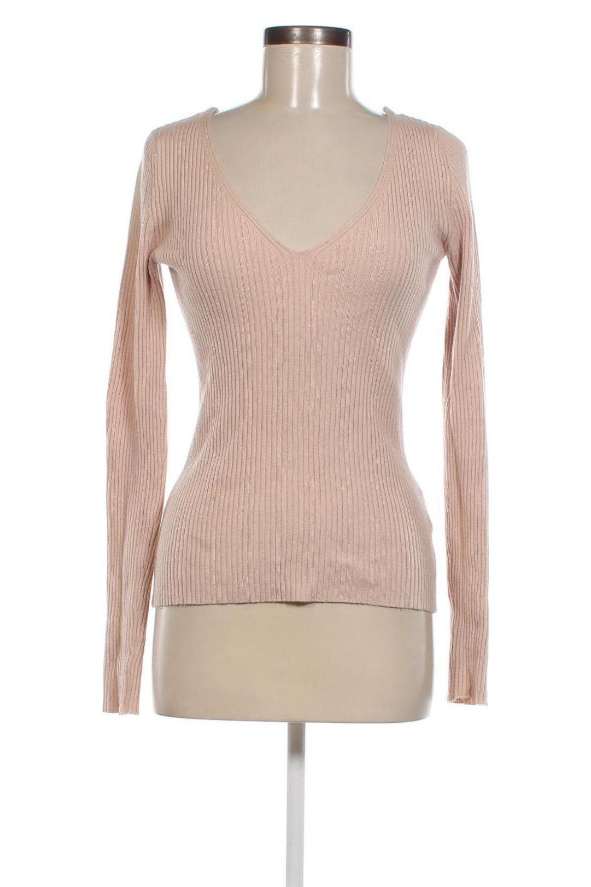 Damenpullover H&M, Größe M, Farbe Beige, Preis 5,19 €