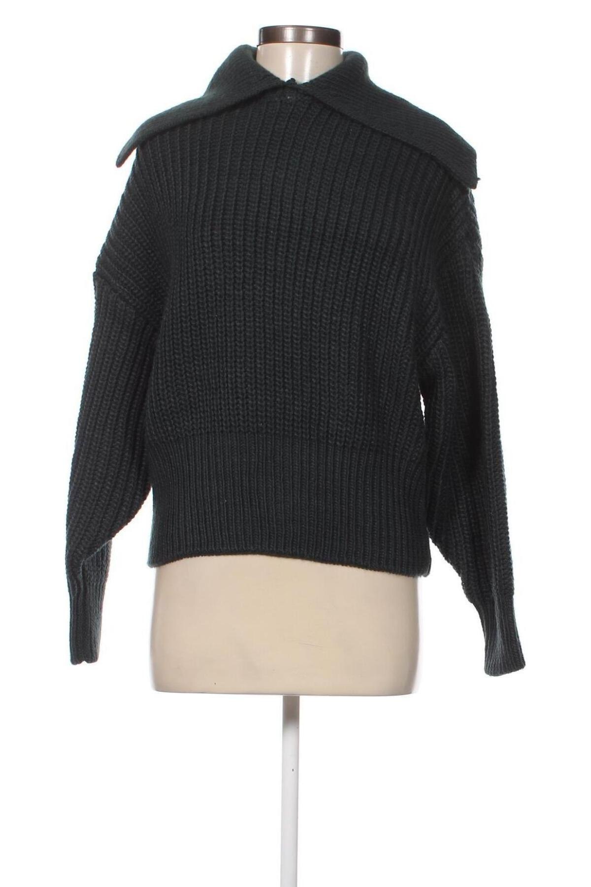 Damski sweter H&M, Rozmiar S, Kolor Zielony, Cena 46,38 zł