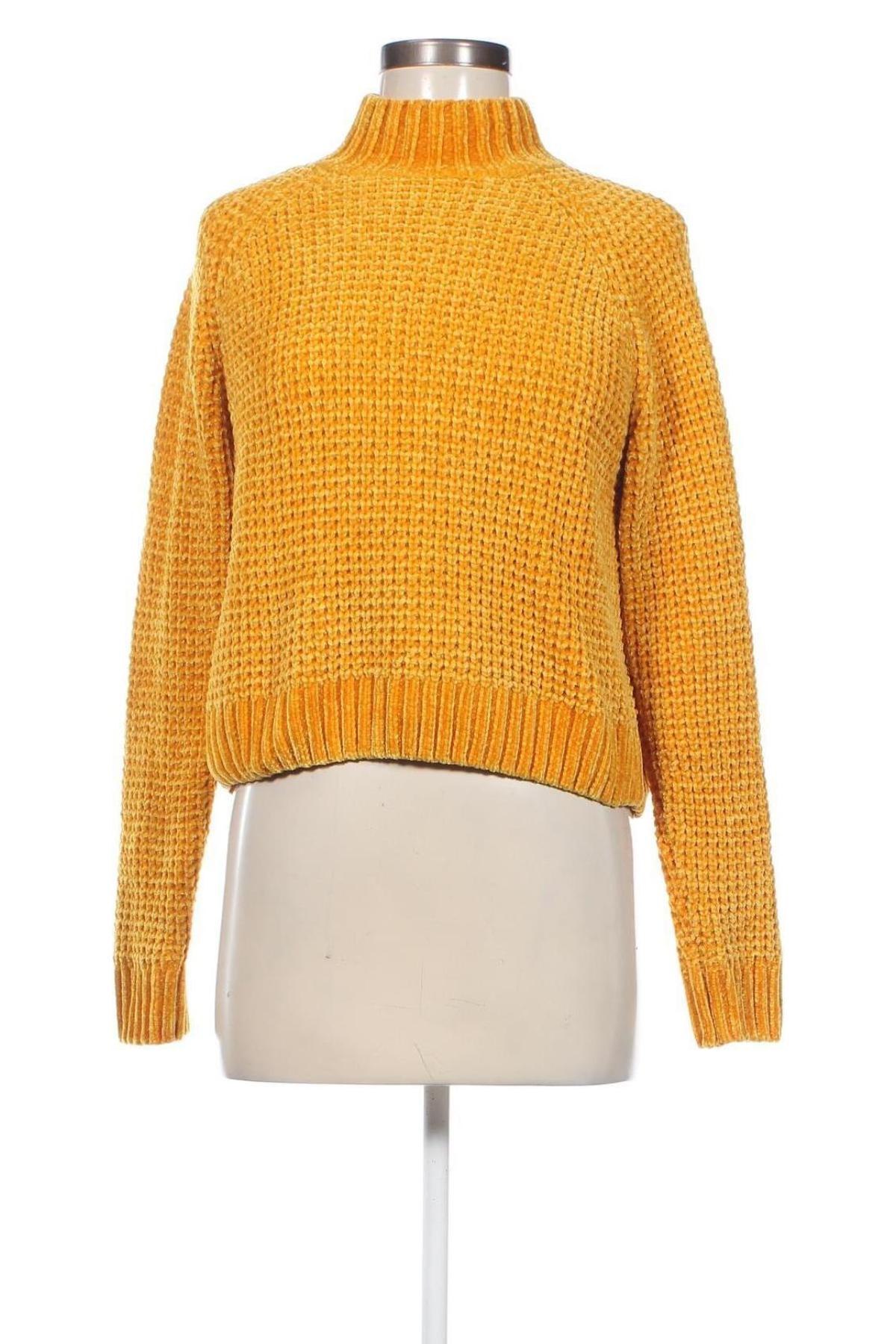 Дамски пуловер H&M Divided, Размер S, Цвят Жълт, Цена 8,70 лв.
