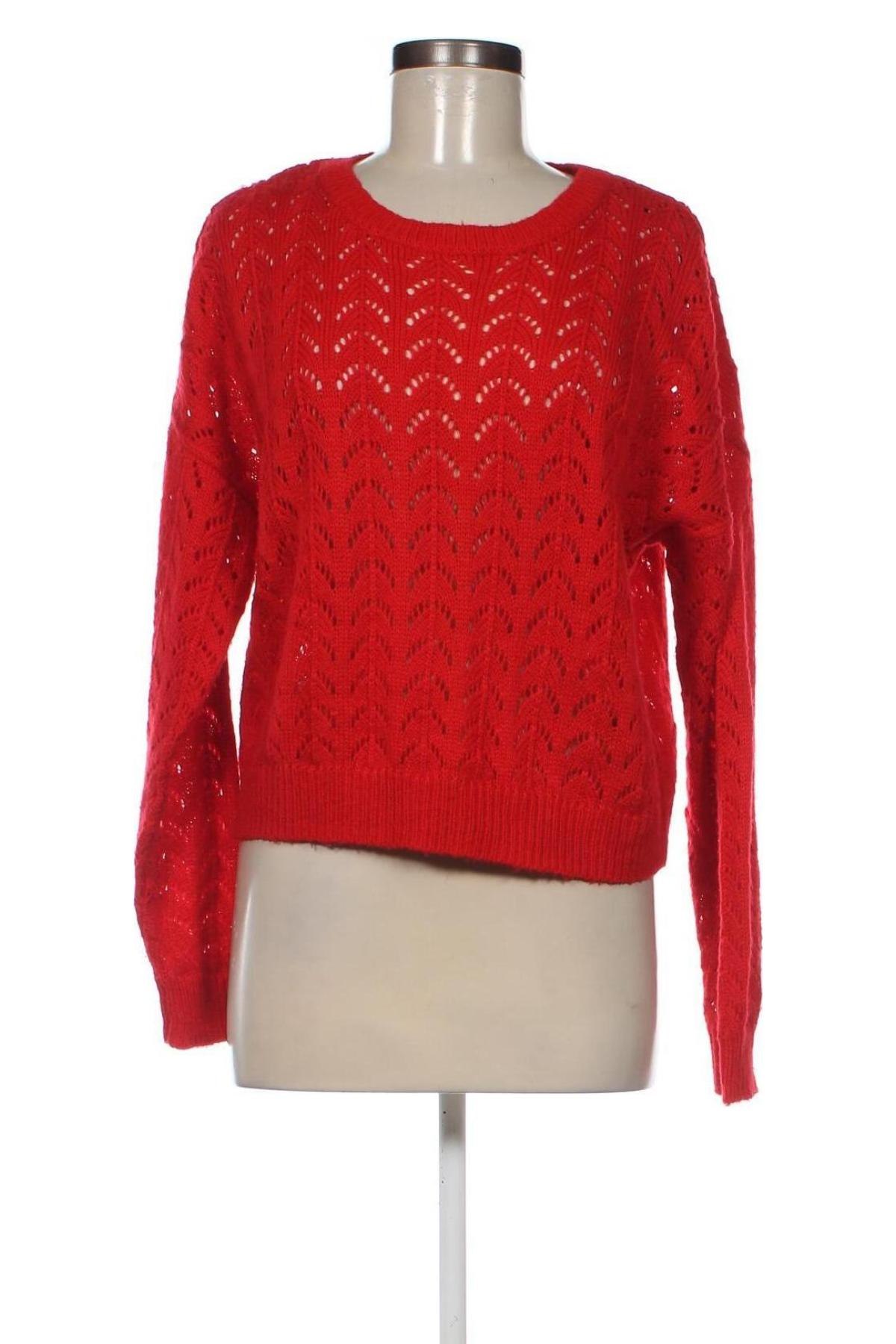 Damenpullover H&M Divided, Größe M, Farbe Rot, Preis 7,56 €