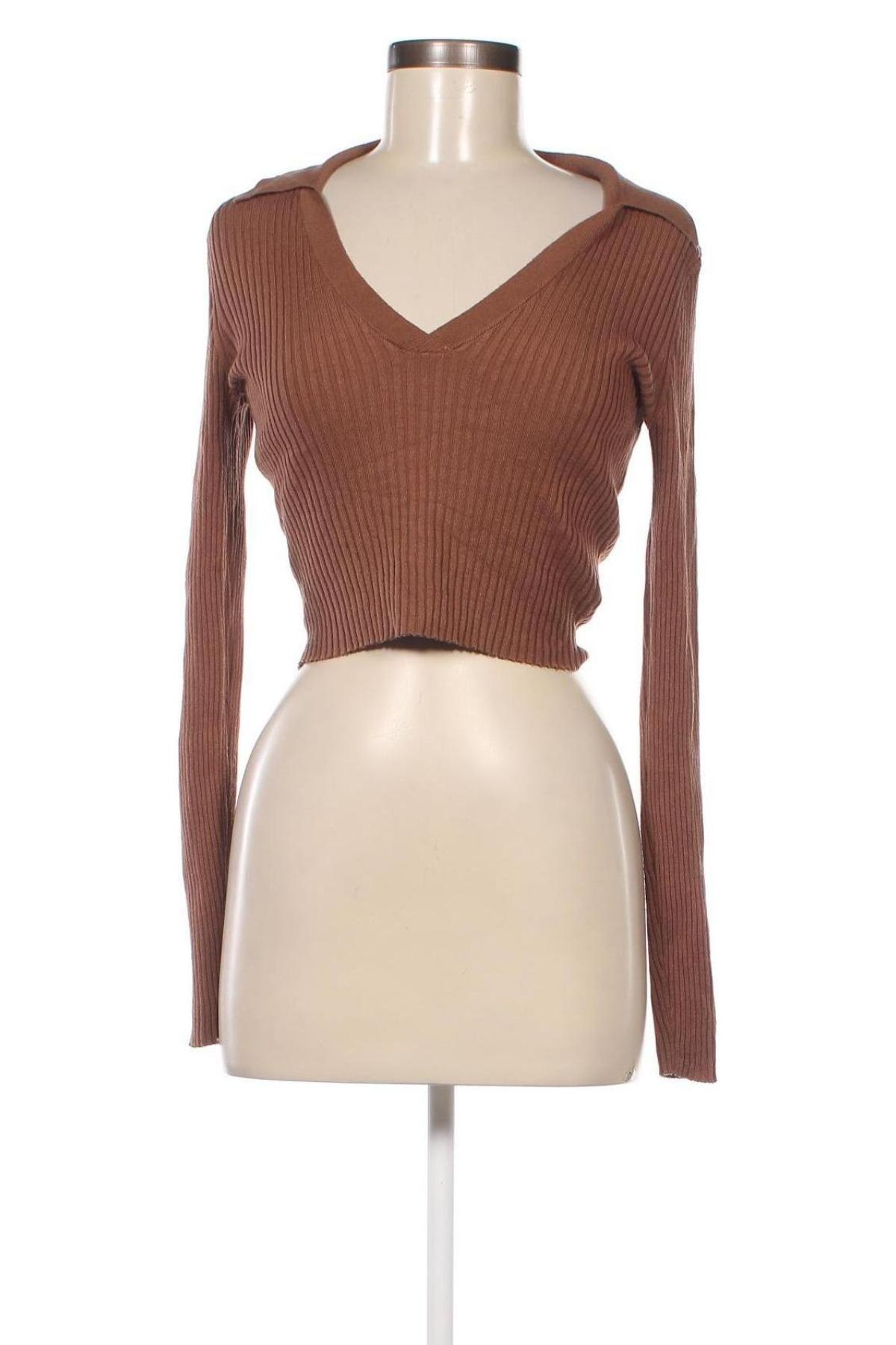 Γυναικείο πουλόβερ H&M Divided, Μέγεθος S, Χρώμα Καφέ, Τιμή 8,07 €