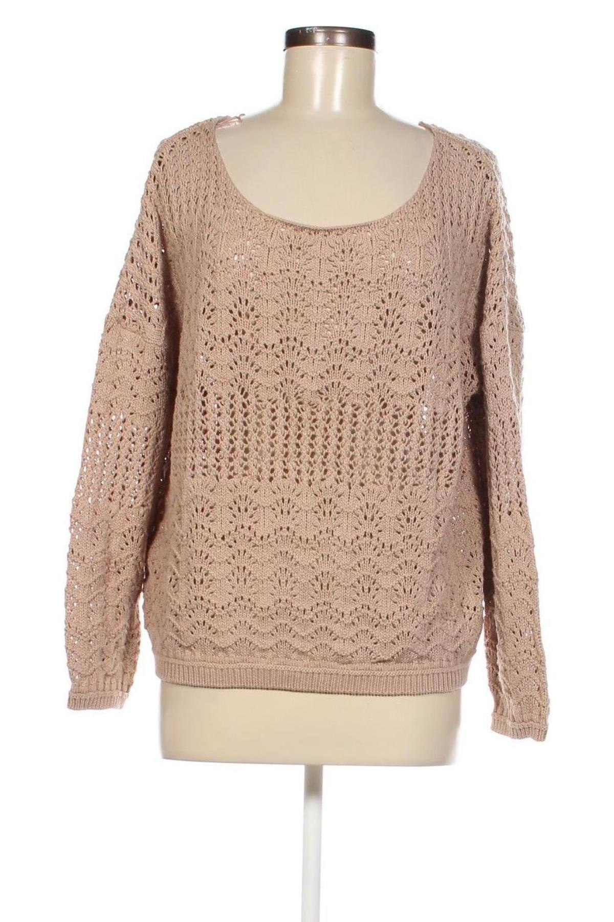 Дамски пуловер Haily`s, Размер L, Цвят Кафяв, Цена 13,05 лв.