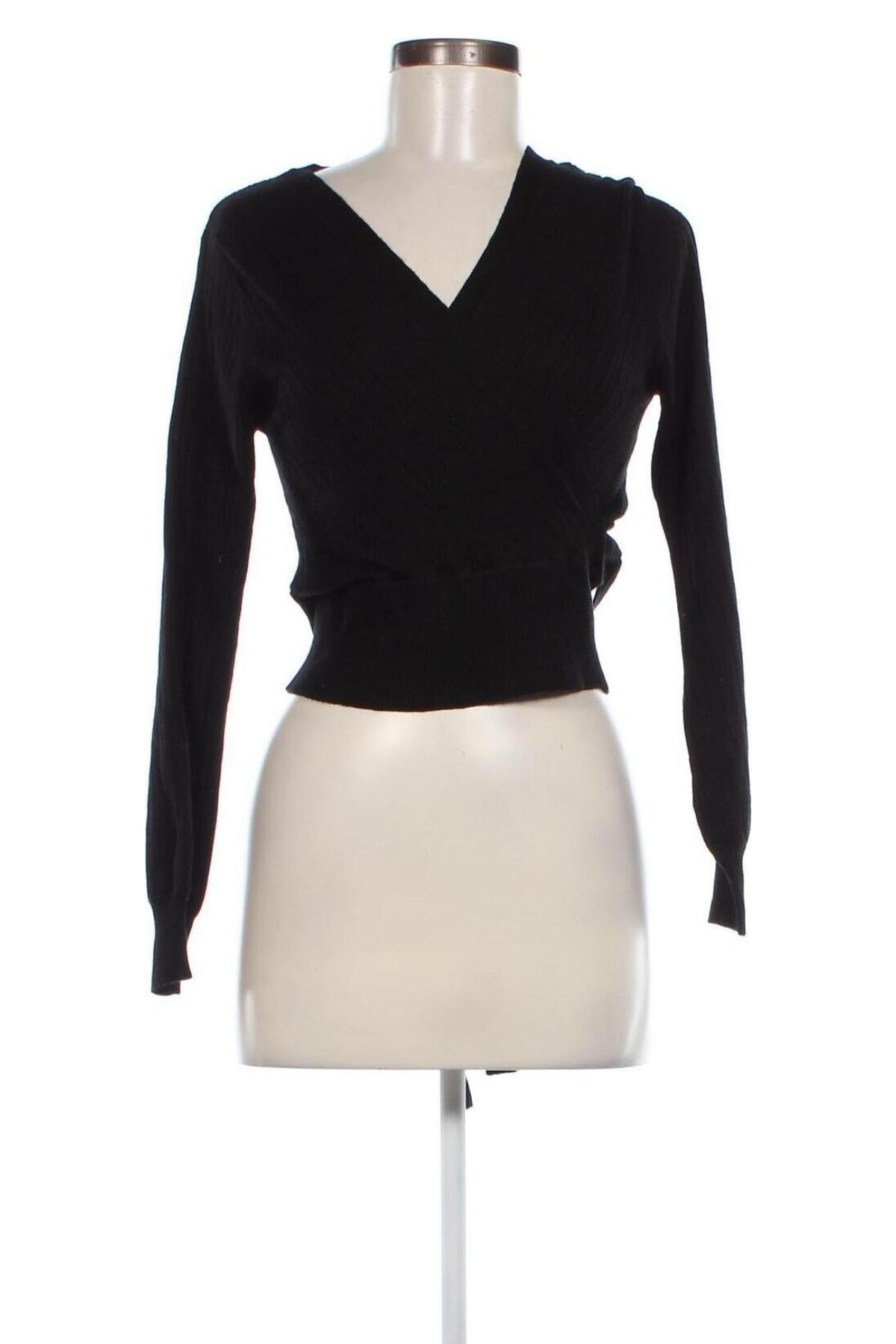 Дамски пуловер Haily`s, Размер M, Цвят Черен, Цена 6,30 лв.
