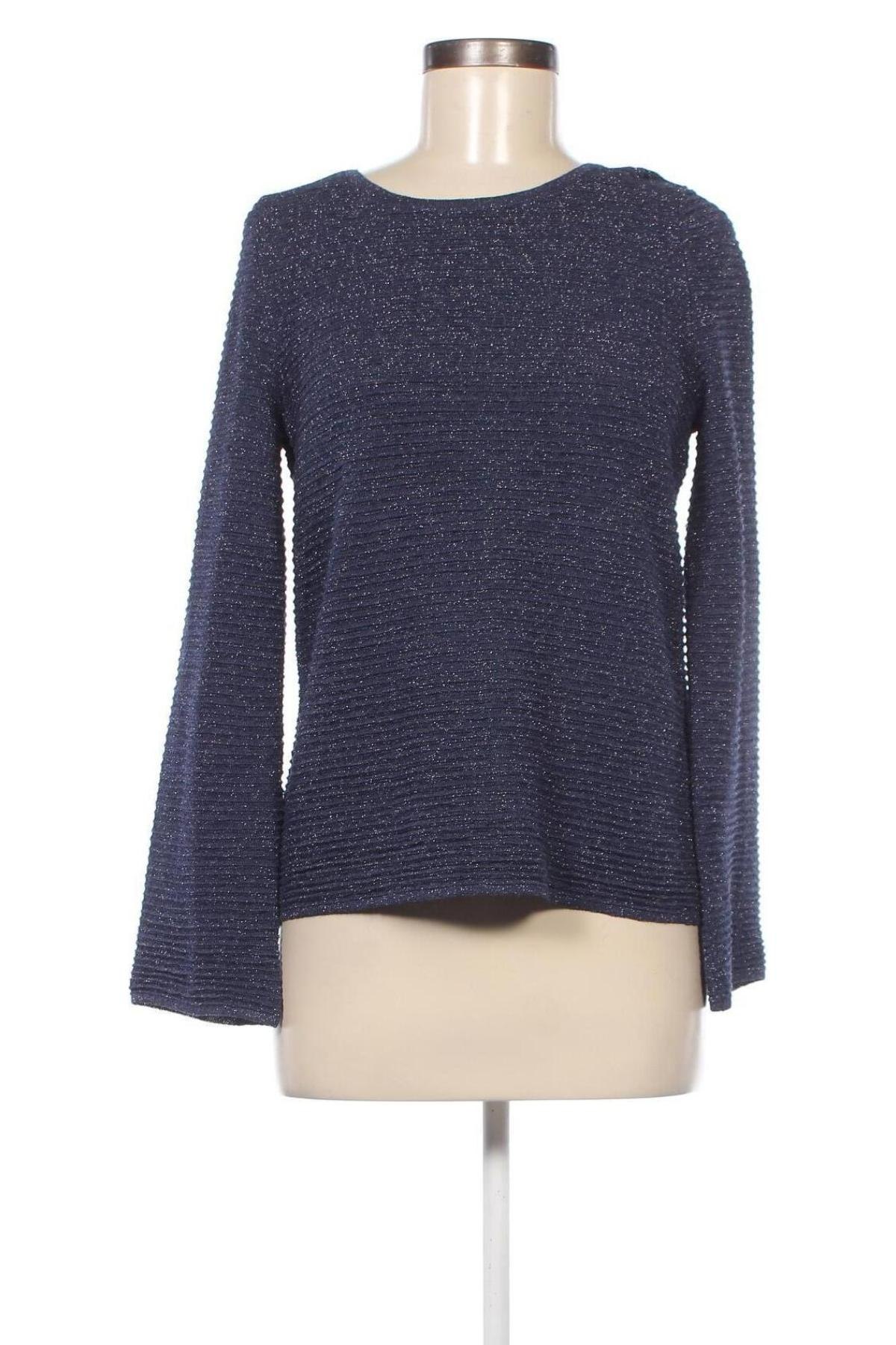 Дамски пуловер Hallhuber, Размер M, Цвят Син, Цена 18,04 лв.