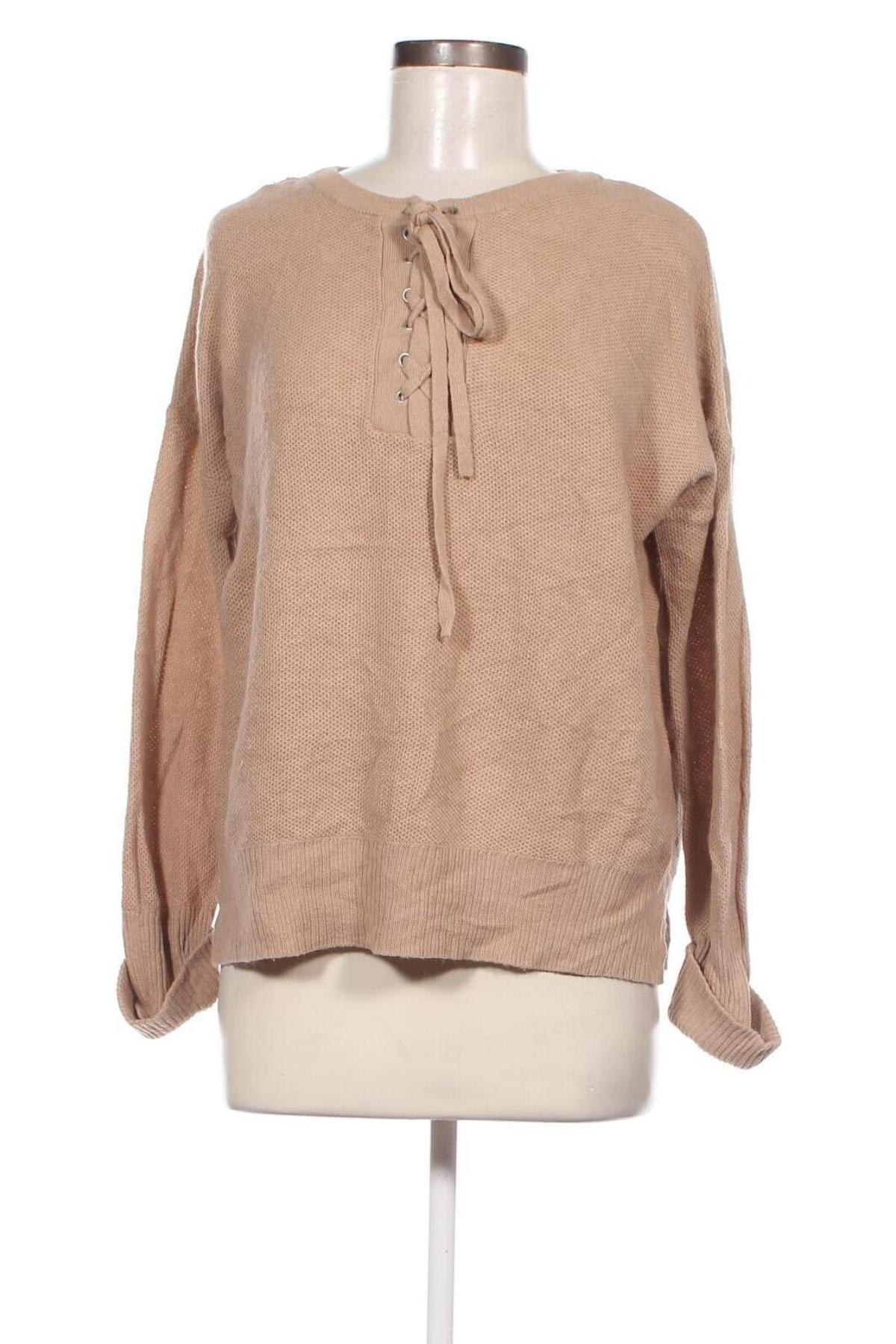 Γυναικείο πουλόβερ Harve Benard, Μέγεθος M, Χρώμα  Μπέζ, Τιμή 13,69 €