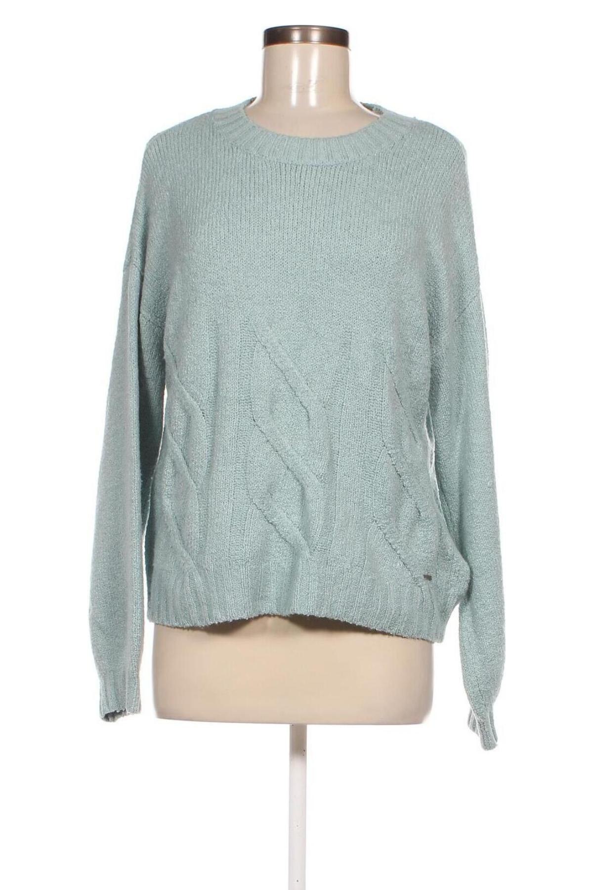 Дамски пуловер Hollister, Размер M, Цвят Син, Цена 35,00 лв.