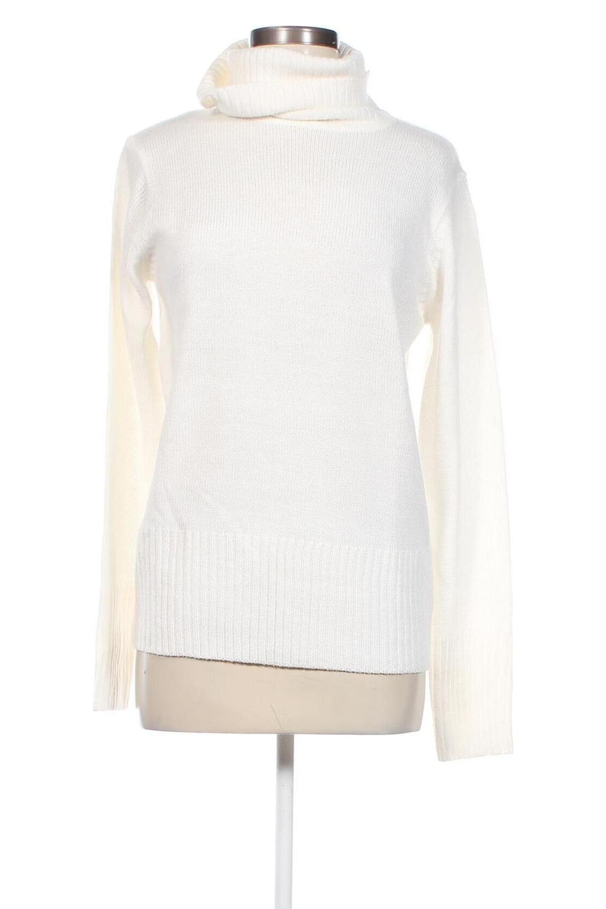Дамски пуловер Janina, Размер L, Цвят Бял, Цена 6,96 лв.