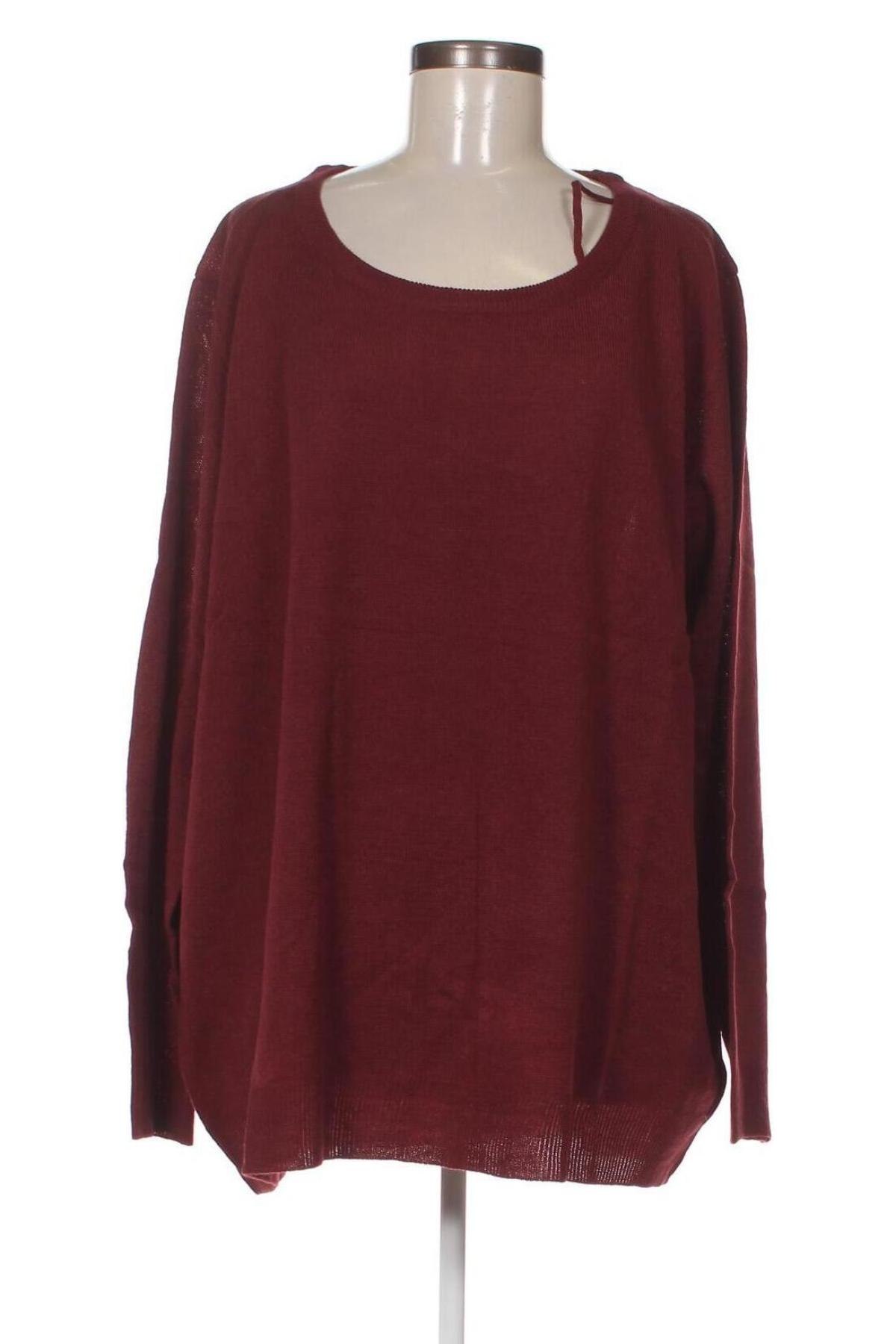 Дамски пуловер Janina, Размер XXL, Цвят Червен, Цена 13,92 лв.