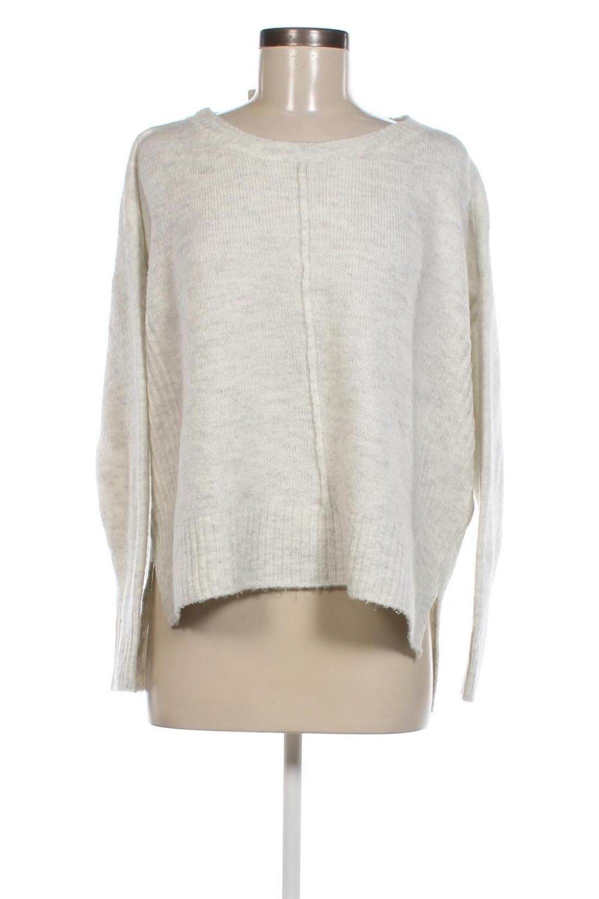 Дамски пуловер Jean Pascale, Размер M, Цвят Сив, Цена 12,18 лв.
