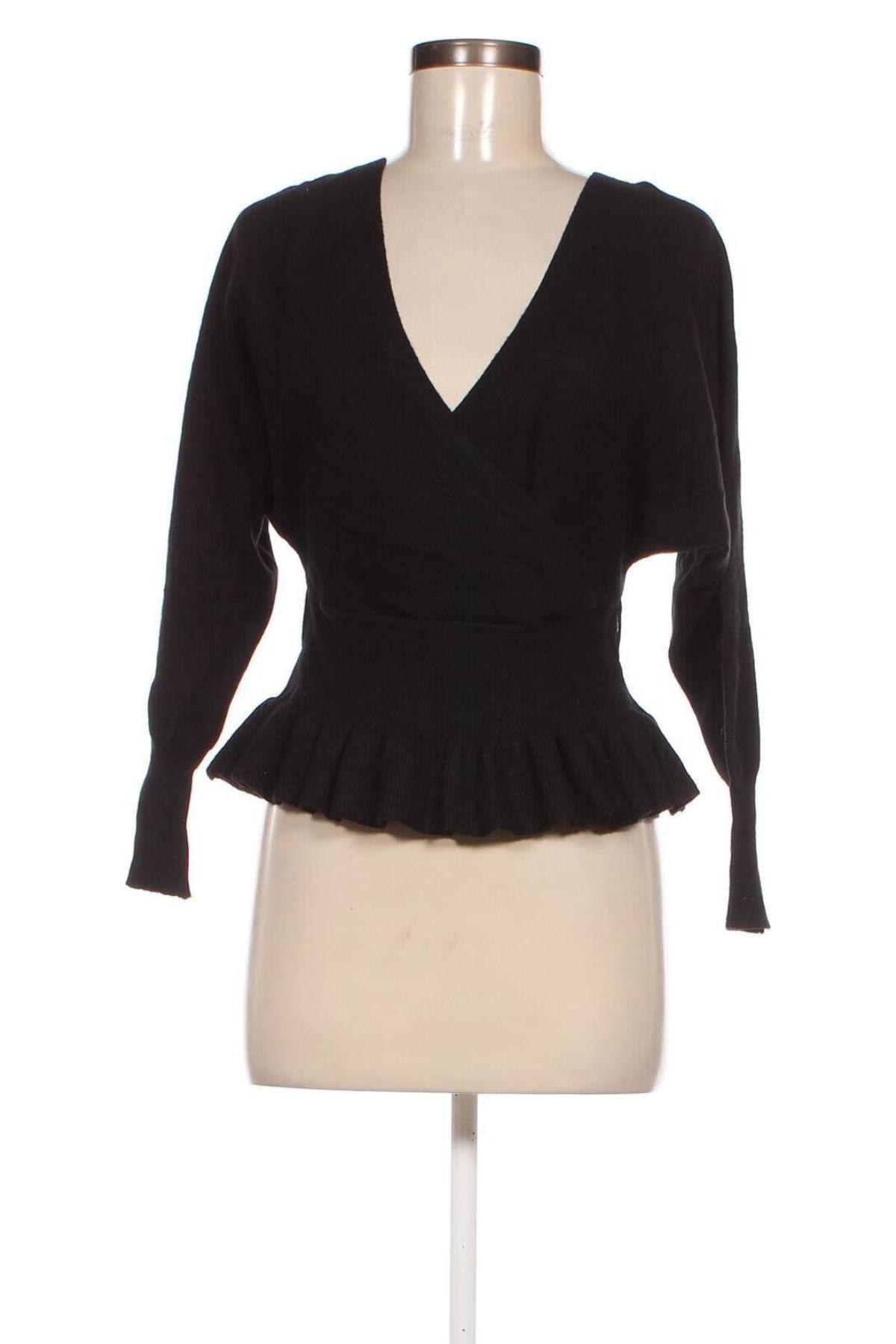 Γυναικείο πουλόβερ Jo. Charline, Μέγεθος M, Χρώμα Μαύρο, Τιμή 12,80 €