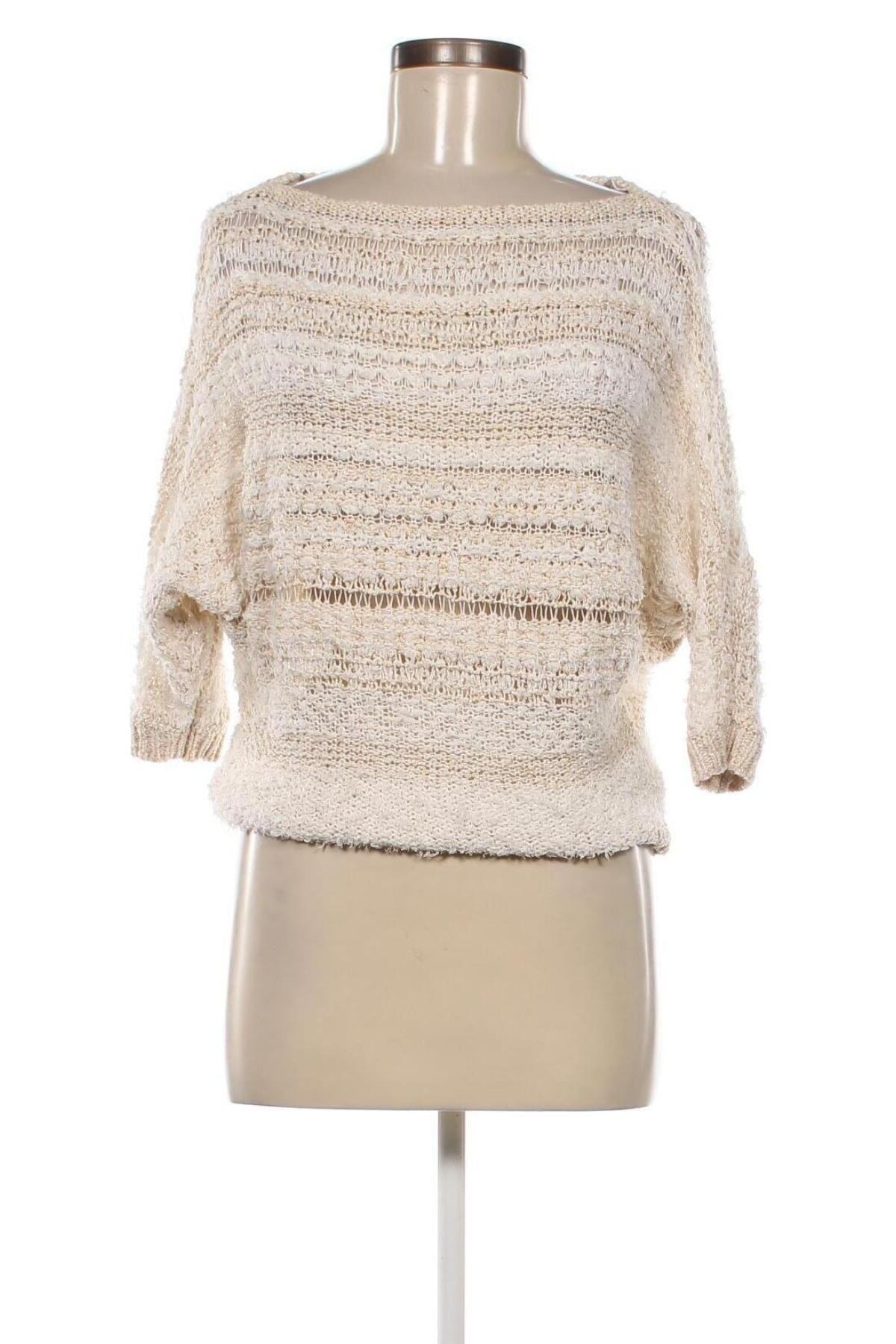 Γυναικείο πουλόβερ Kontatto, Μέγεθος S, Χρώμα  Μπέζ, Τιμή 4,60 €