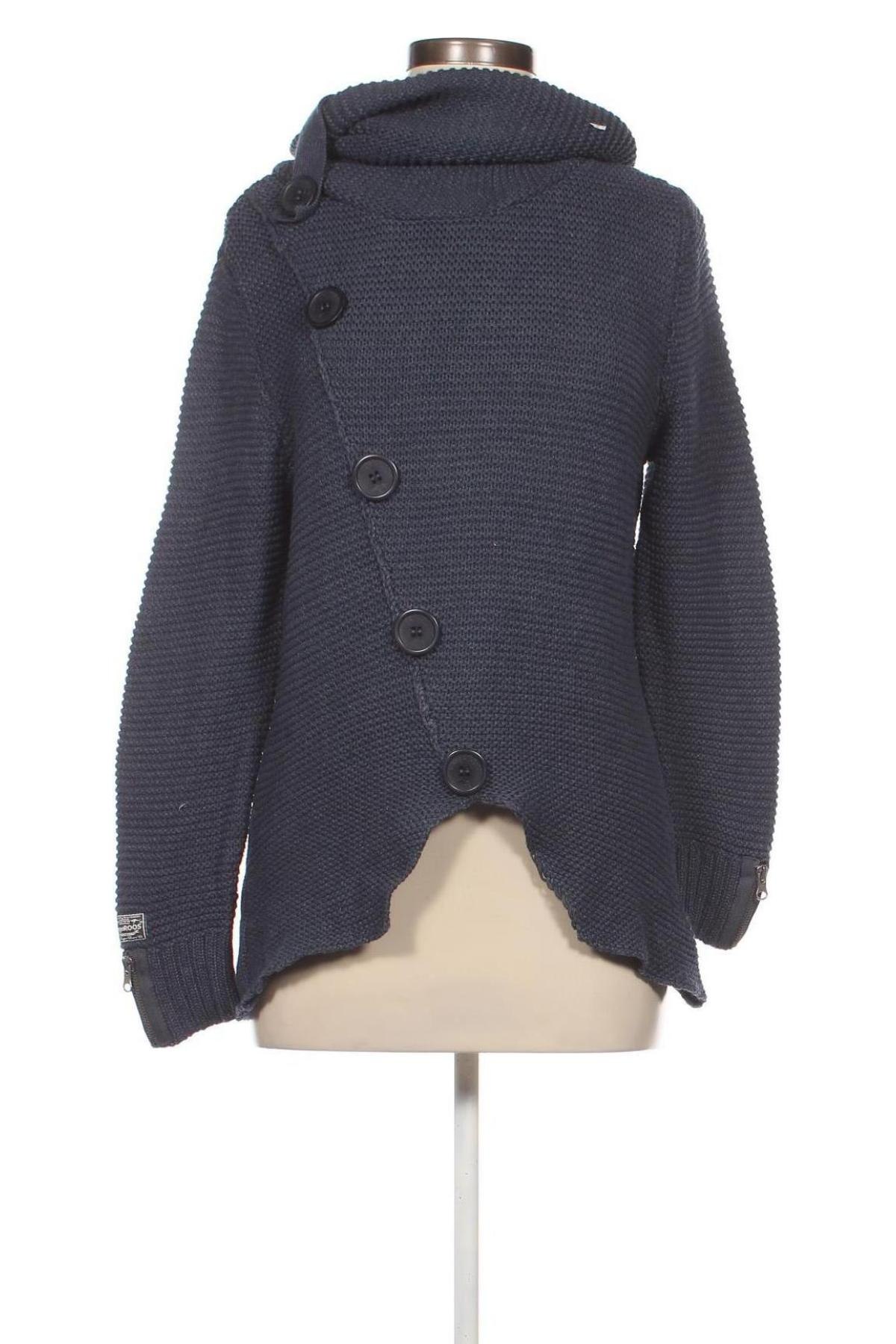 Дамски пуловер Krs&Co, Размер M, Цвят Син, Цена 8,99 лв.