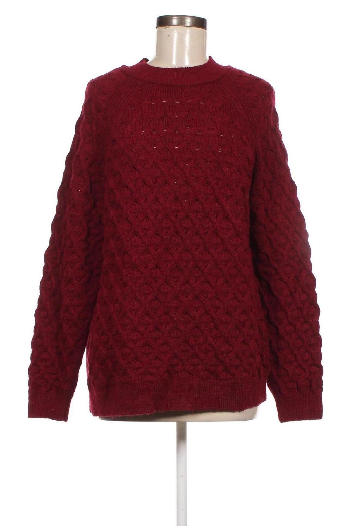 Γυναικείο πουλόβερ LC Waikiki, Μέγεθος XL, Χρώμα Κόκκινο, Τιμή 6,10 €