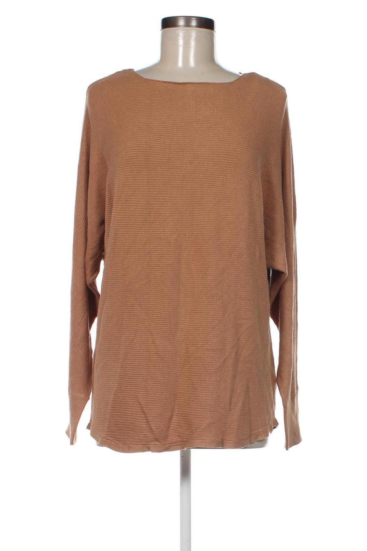 Γυναικείο πουλόβερ Laura Torelli, Μέγεθος L, Χρώμα  Μπέζ, Τιμή 5,12 €