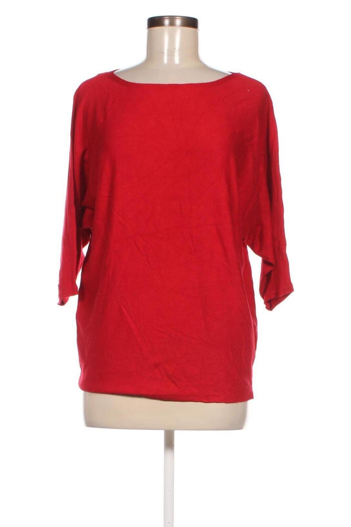 Дамски пуловер Laura Torelli, Размер M, Цвят Червен, Цена 13,05 лв.
