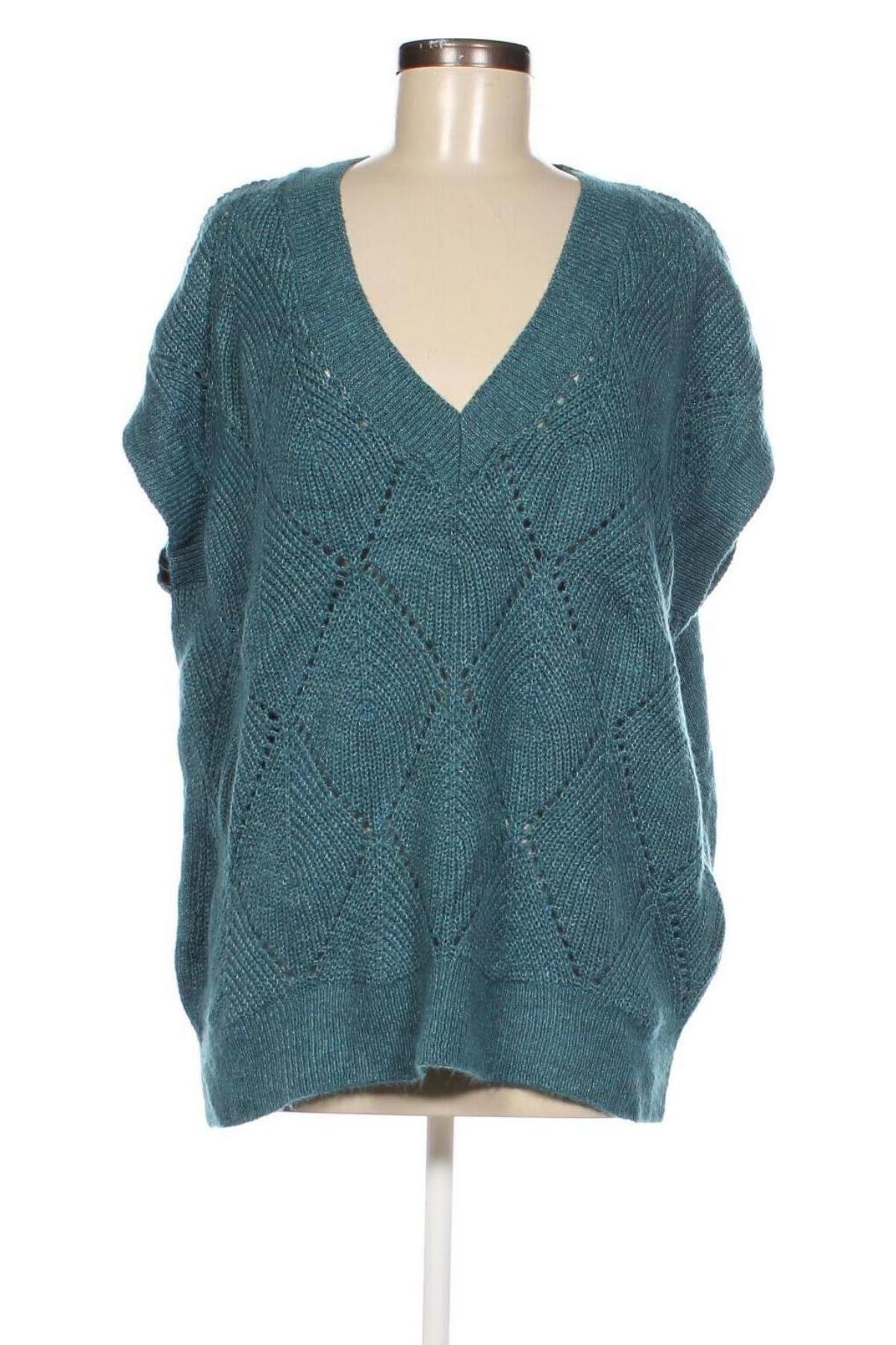 Дамски пуловер Laura Torelli, Размер L, Цвят Син, Цена 8,99 лв.