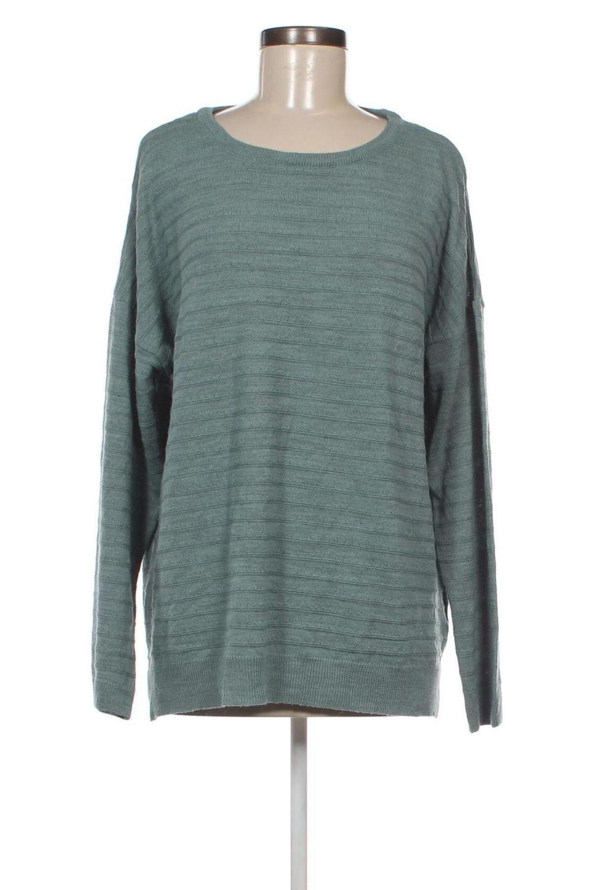 Дамски пуловер Laura Torelli, Размер XL, Цвят Зелен, Цена 14,50 лв.