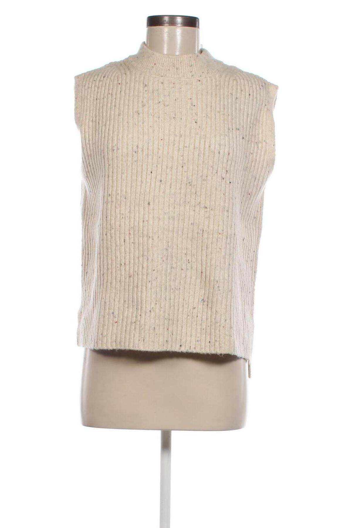 Дамски пуловер Manguun, Размер M, Цвят Екрю, Цена 8,41 лв.