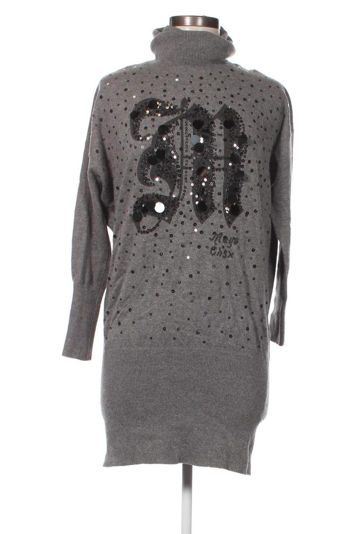 Дамски пуловер Mayo Chix, Размер M, Цвят Сив, Цена 8,00 лв.