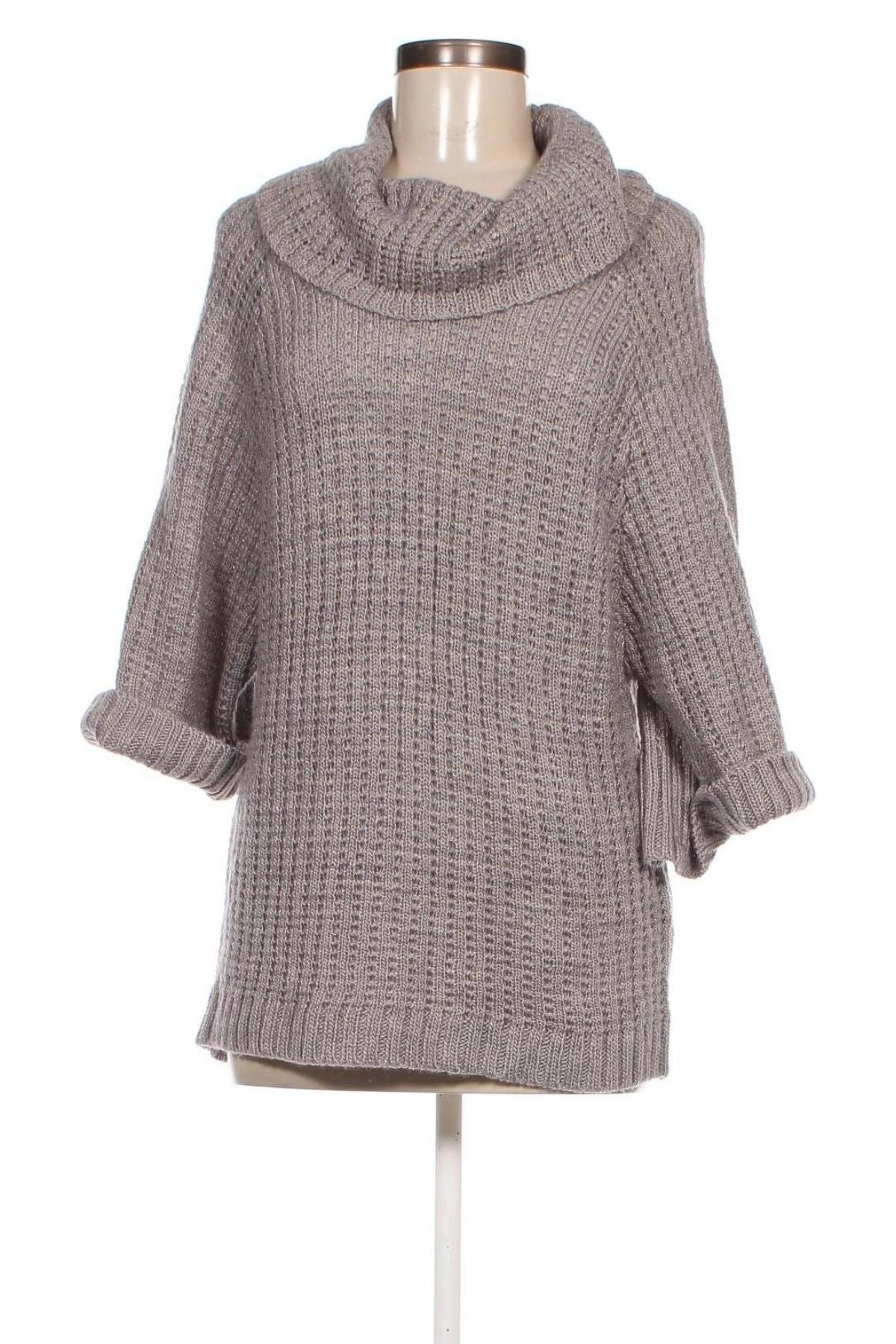 Γυναικείο πουλόβερ Michele Boyard, Μέγεθος M, Χρώμα Γκρί, Τιμή 5,20 €