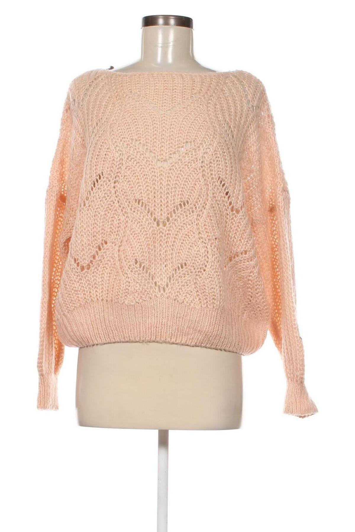 Дамски пуловер Millenium, Размер M, Цвят Оранжев, Цена 13,05 лв.