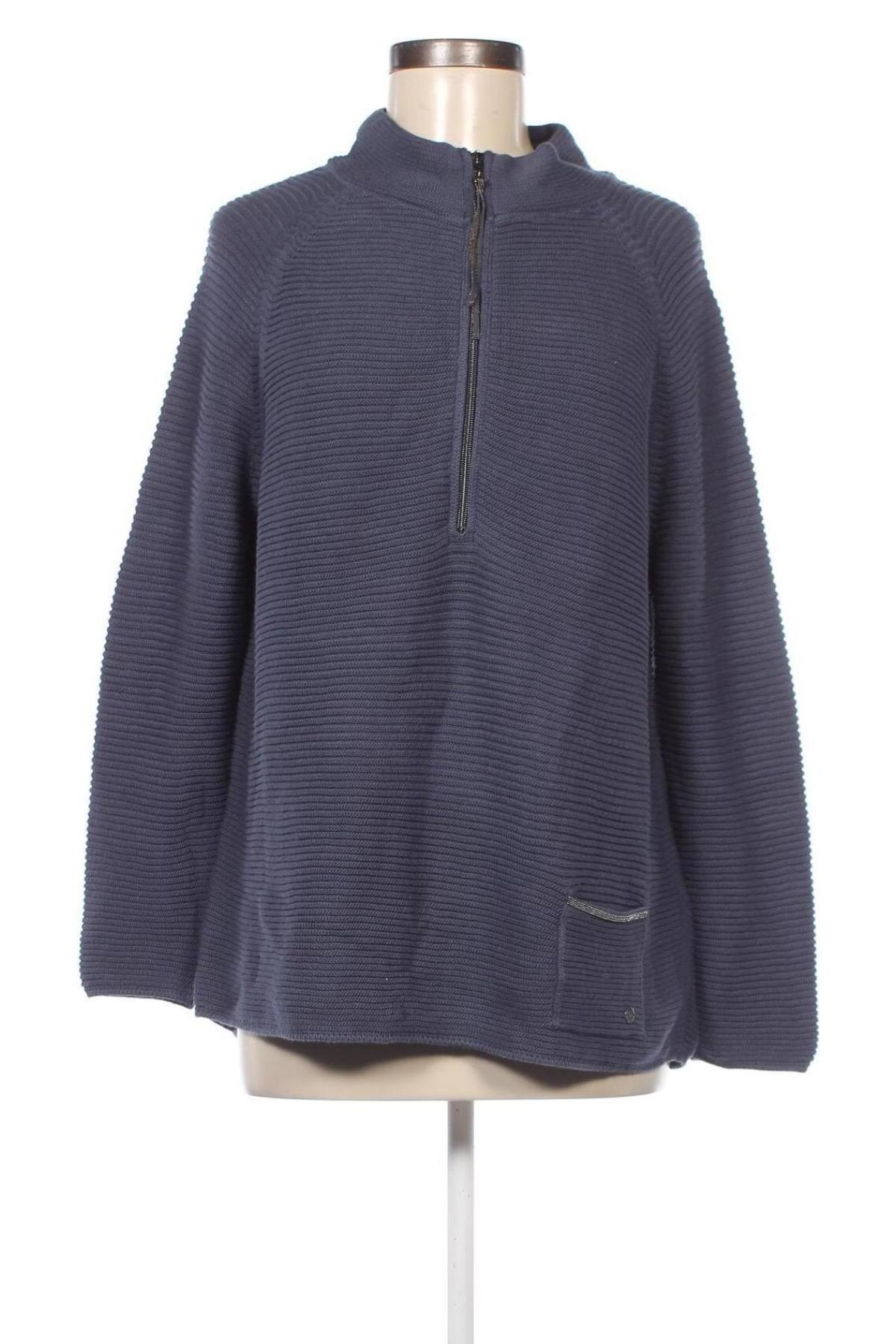 Γυναικείο πουλόβερ Monari, Μέγεθος L, Χρώμα Μπλέ, Τιμή 16,88 €