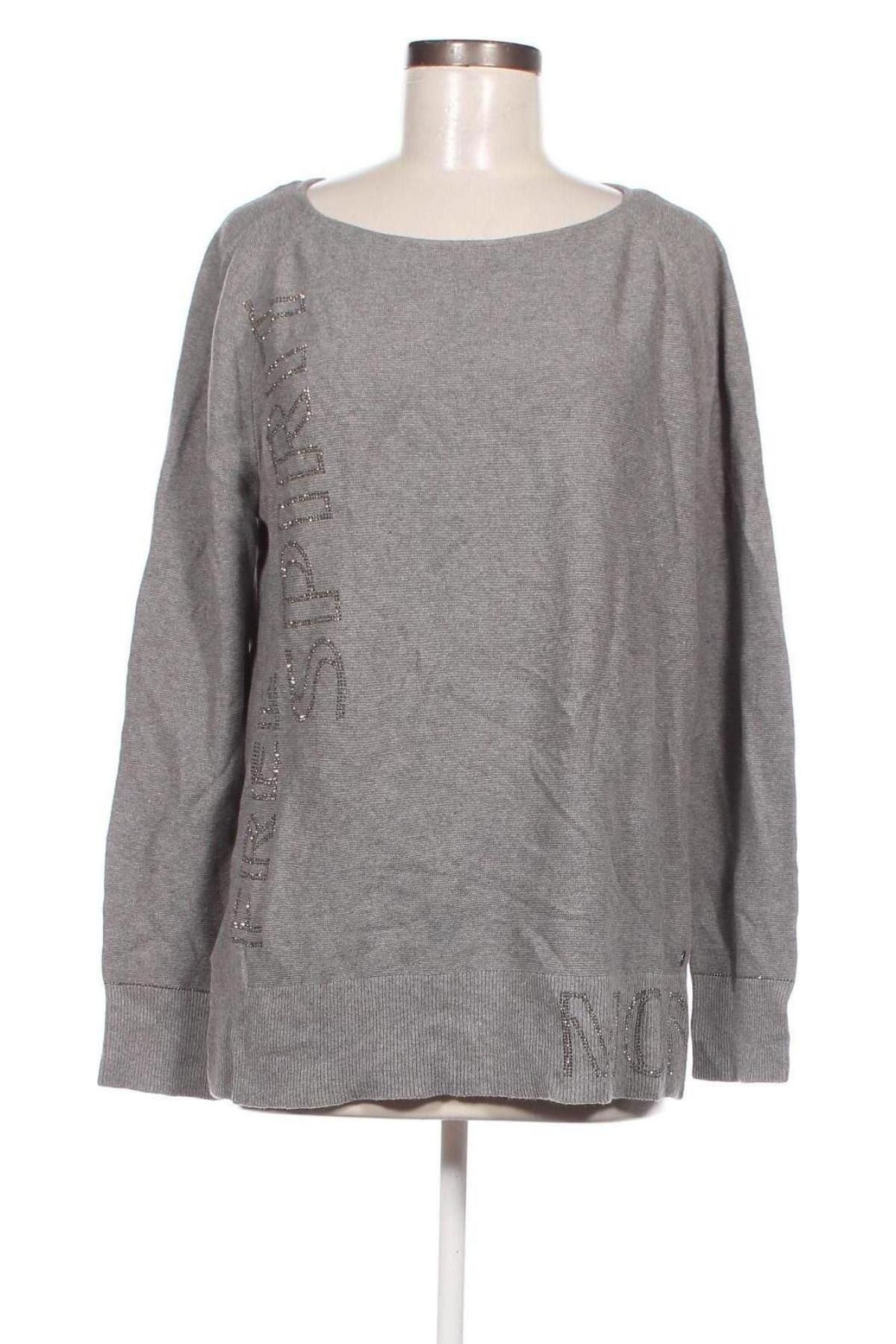 Γυναικείο πουλόβερ Monari, Μέγεθος M, Χρώμα Γκρί, Τιμή 40,83 €