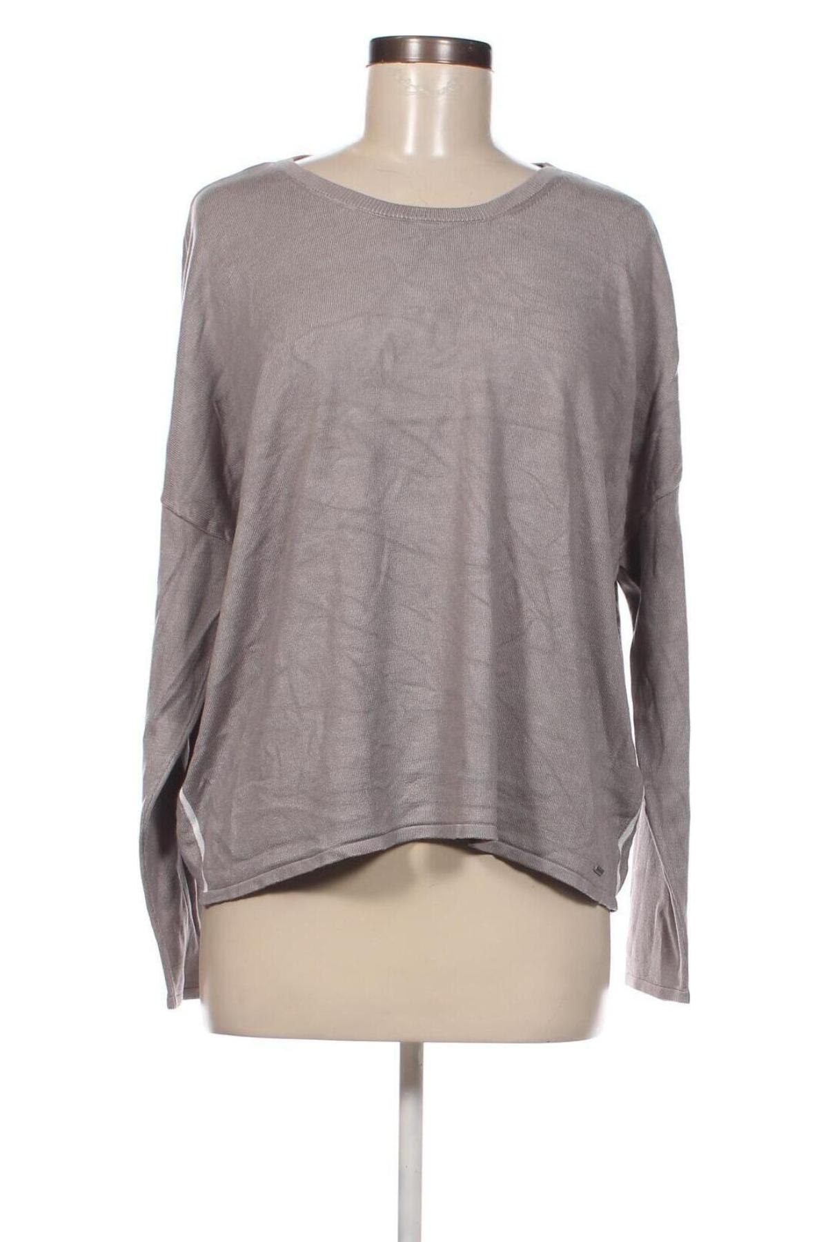 Γυναικείο πουλόβερ More & More, Μέγεθος L, Χρώμα Γκρί, Τιμή 6,81 €