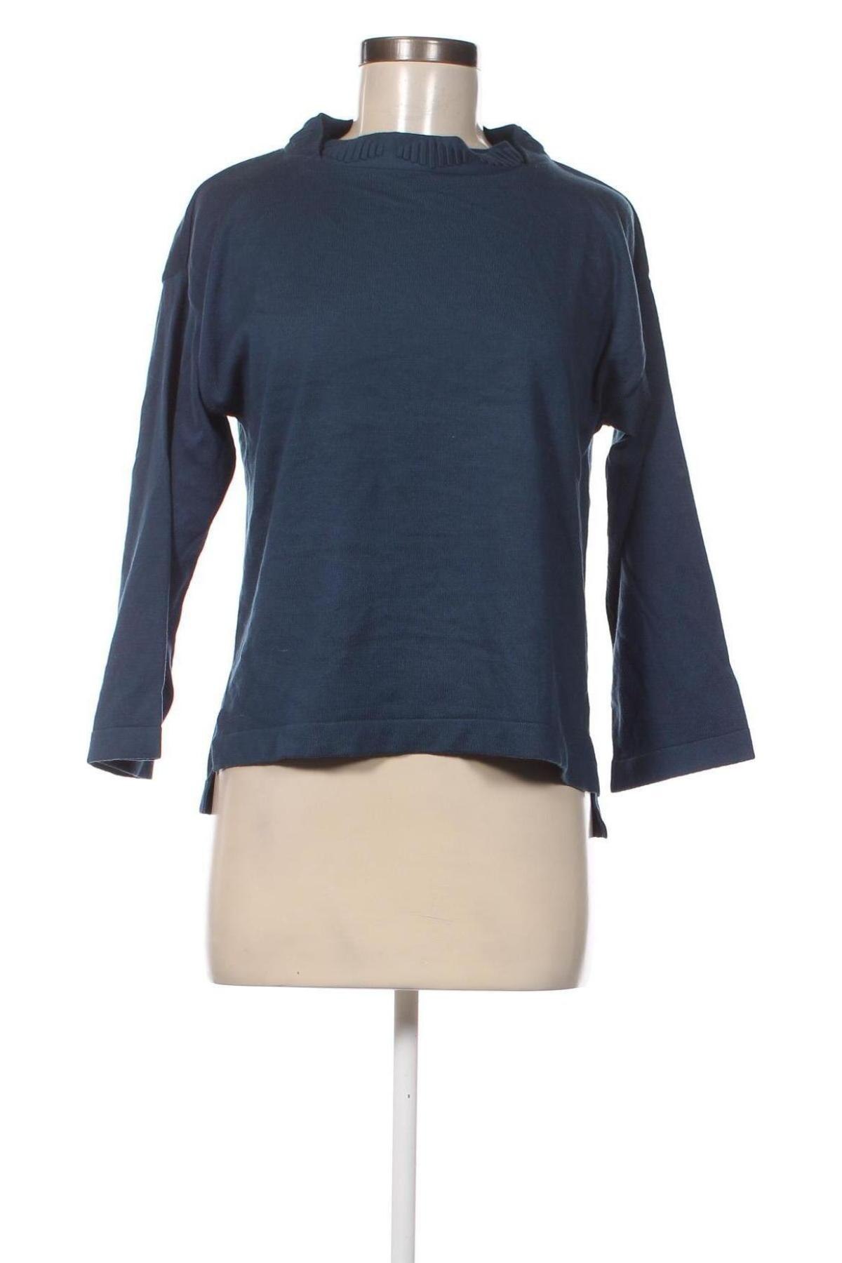 Γυναικείο πουλόβερ More & More, Μέγεθος XS, Χρώμα Μπλέ, Τιμή 11,16 €
