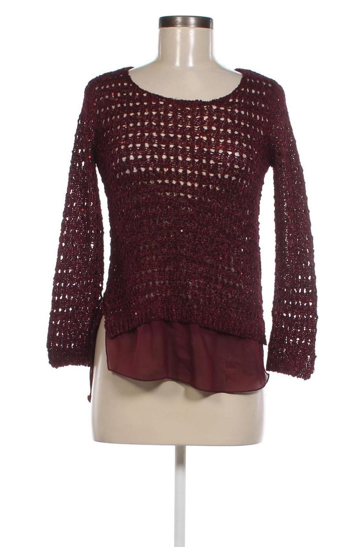 Дамски пуловер My Hailys, Размер S, Цвят Червен, Цена 13,05 лв.