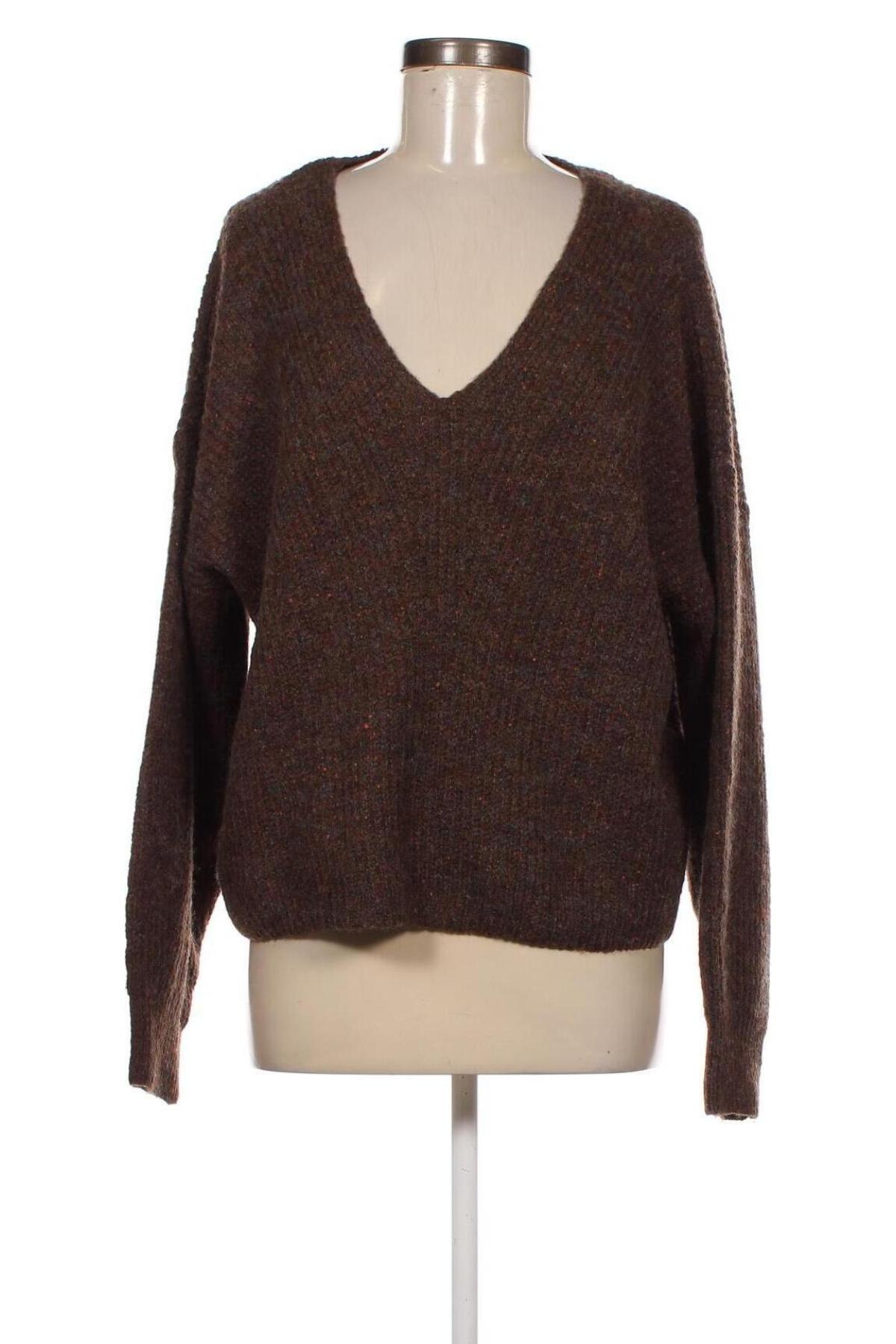 Дамски пуловер ONLY, Размер XL, Цвят Кафяв, Цена 20,52 лв.