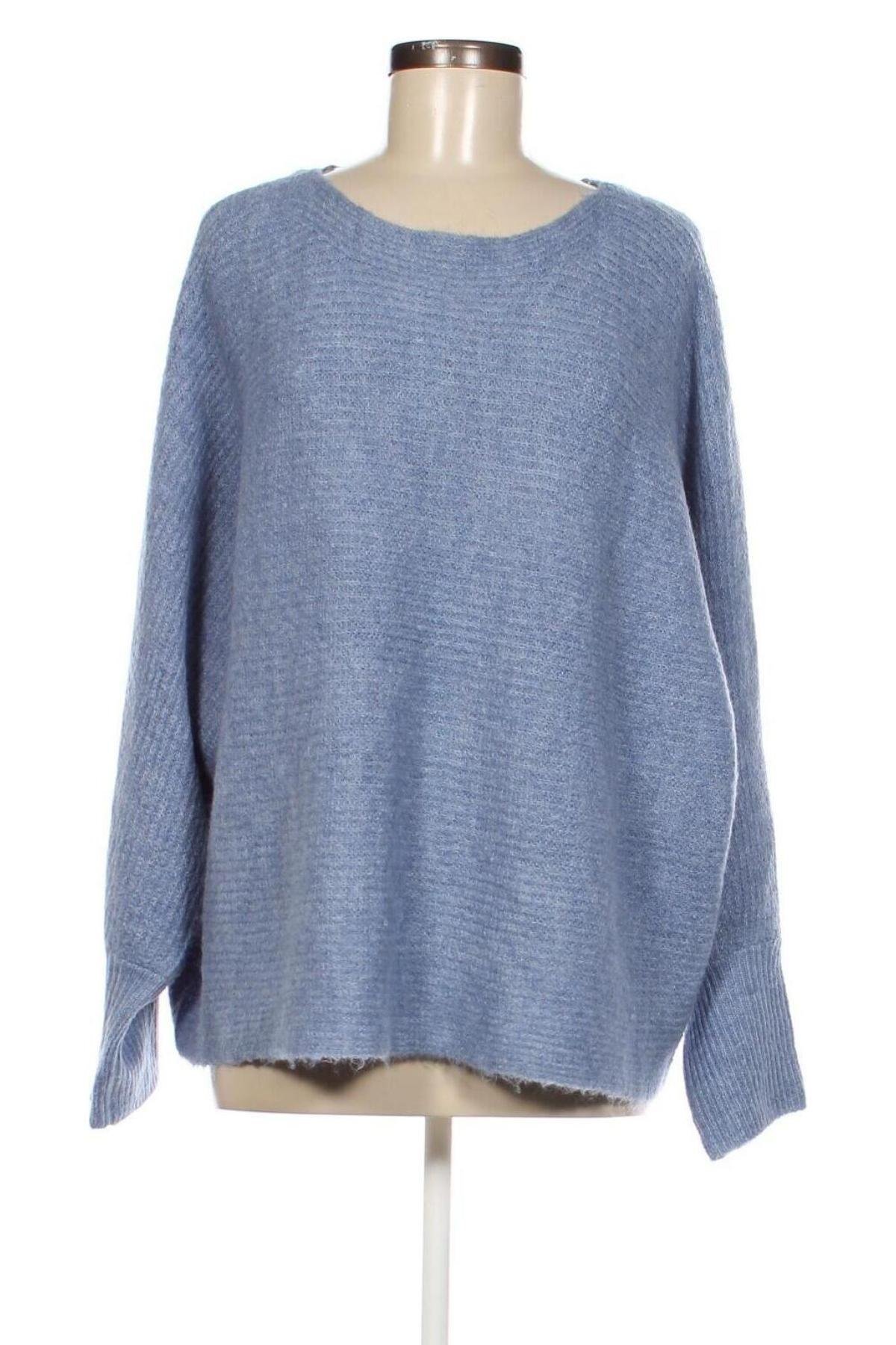 Γυναικείο πουλόβερ ONLY, Μέγεθος 3XL, Χρώμα Μπλέ, Τιμή 13,92 €