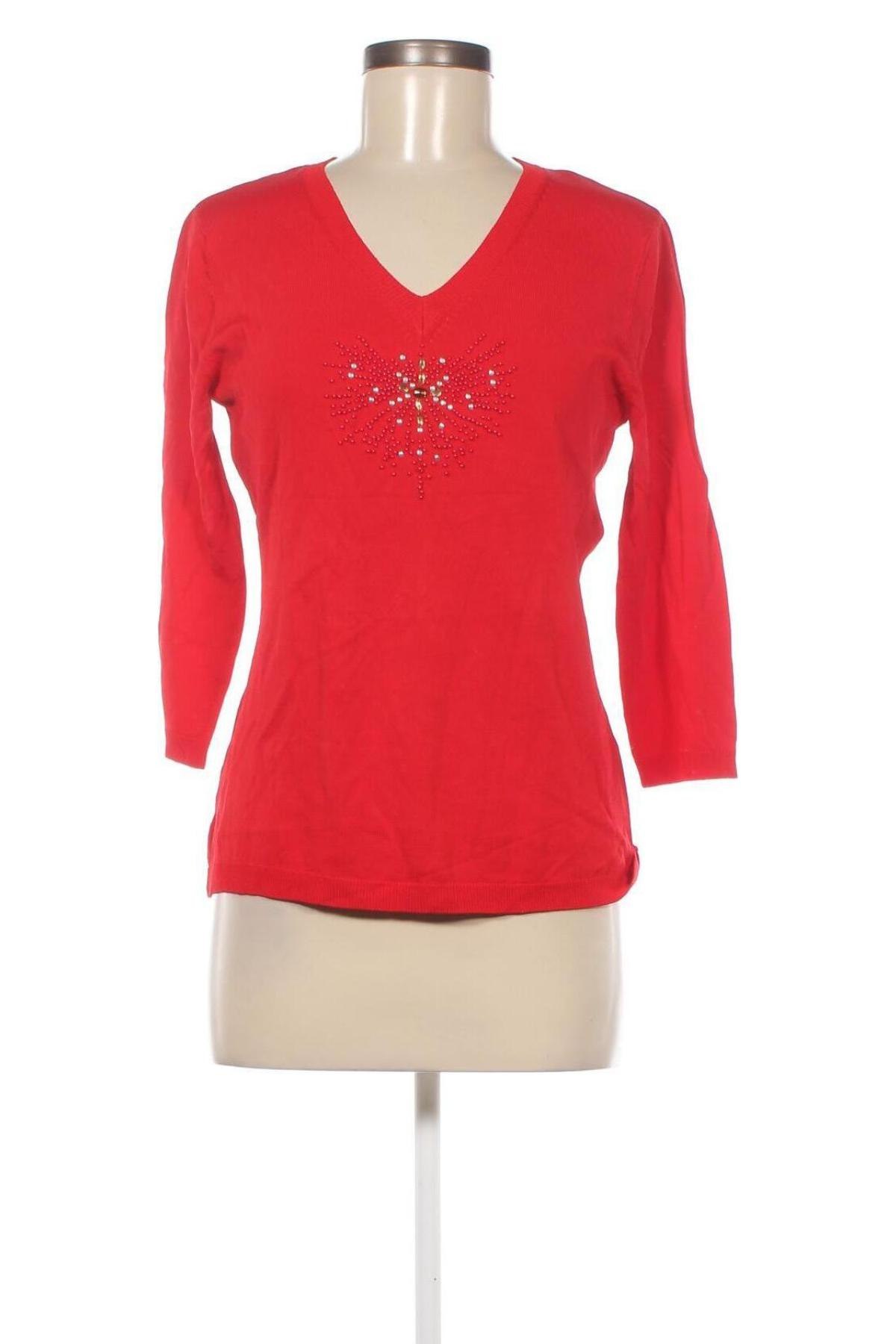 Дамски пуловер ONLY, Размер L, Цвят Червен, Цена 8,40 лв.
