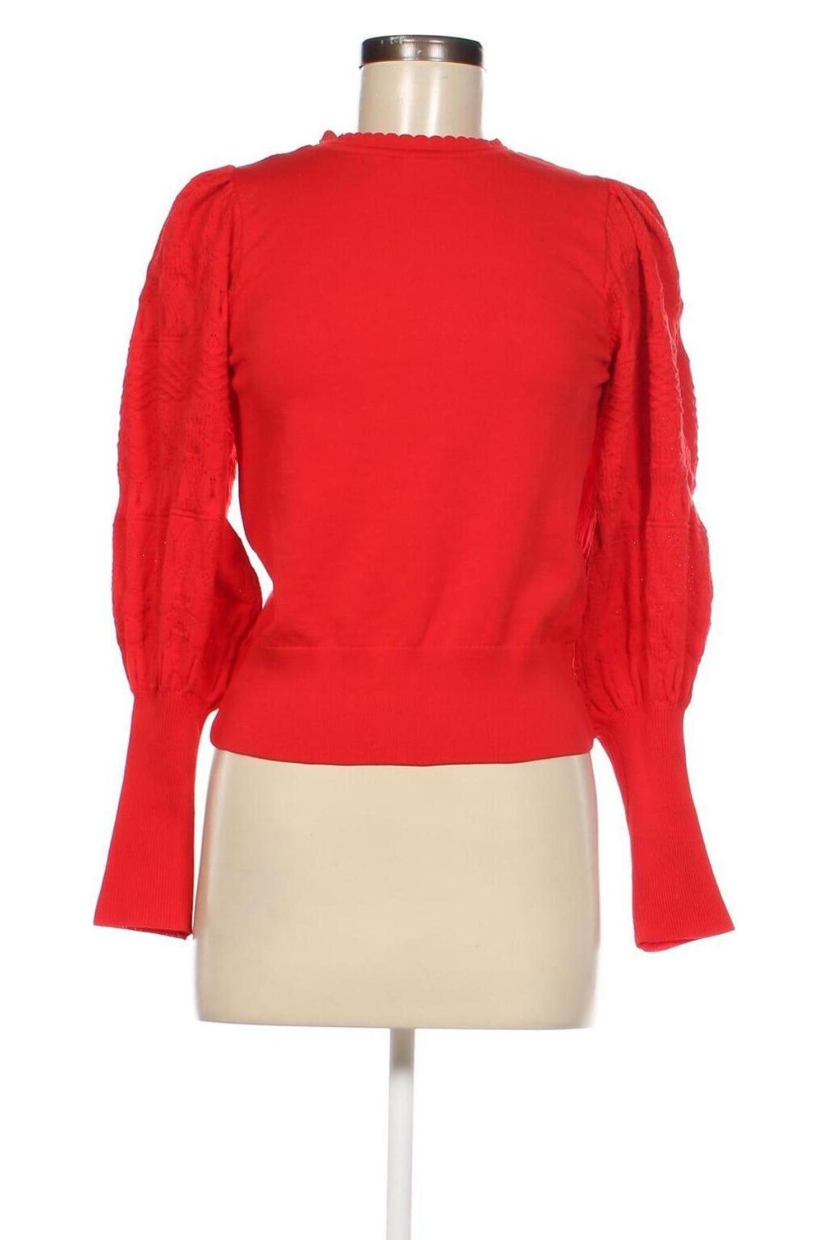 Дамски пуловер ONLY, Размер XS, Цвят Червен, Цена 8,40 лв.