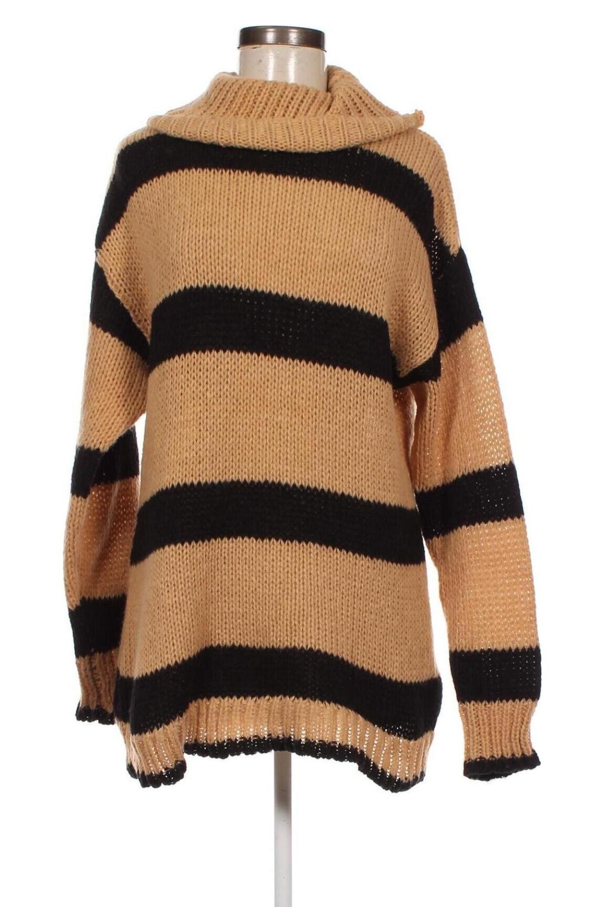 Γυναικείο πουλόβερ Pieces, Μέγεθος S, Χρώμα Καφέ, Τιμή 11,69 €