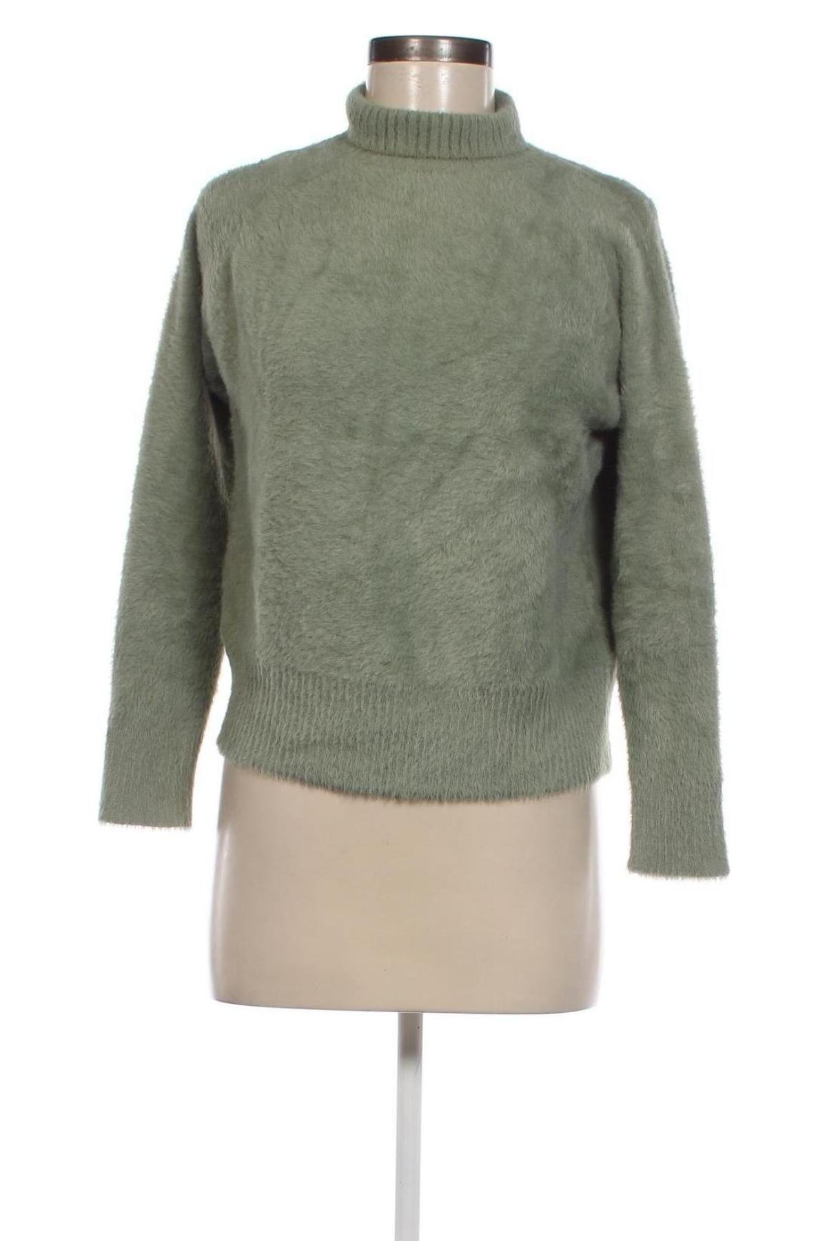 Дамски пуловер Reserved, Размер S, Цвят Зелен, Цена 13,05 лв.