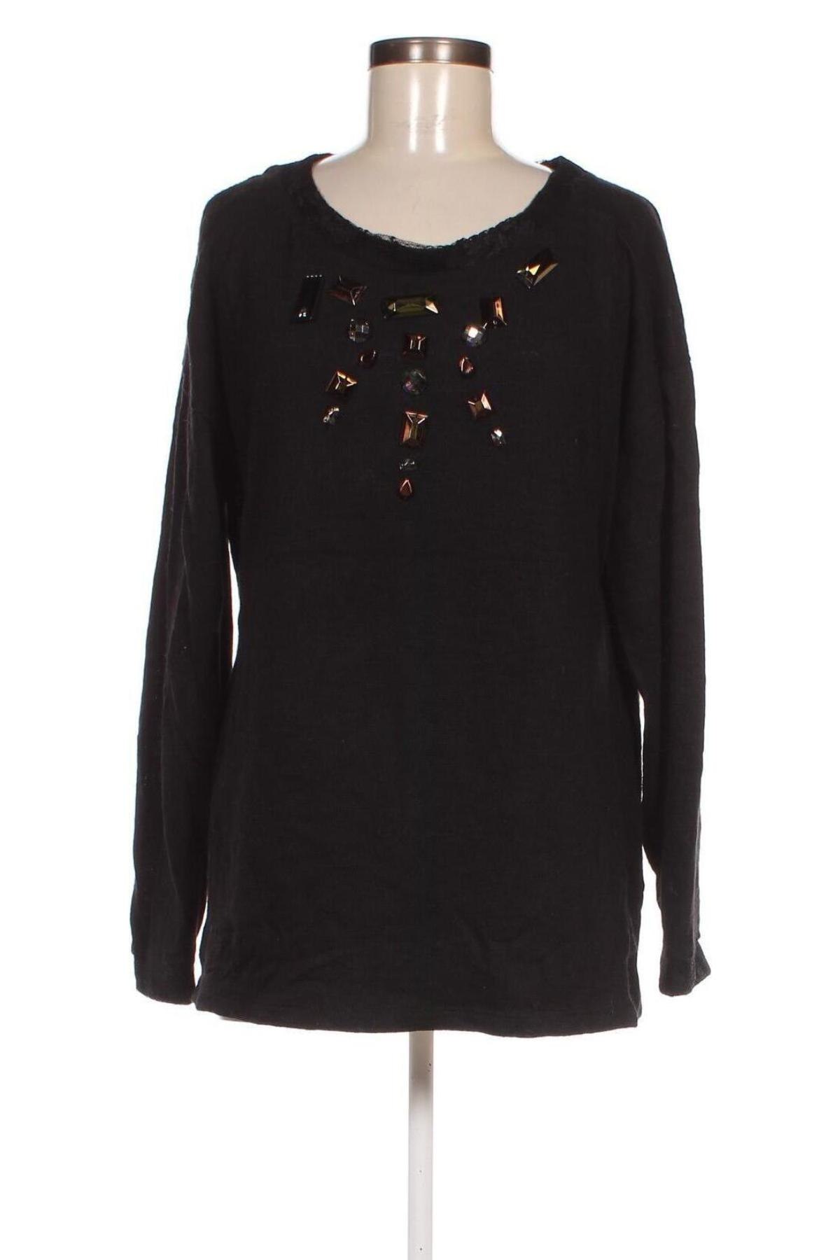 Γυναικείο πουλόβερ Rinascimento, Μέγεθος 3XL, Χρώμα Μαύρο, Τιμή 14,15 €