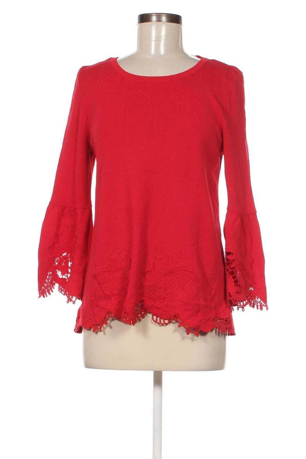 Γυναικείο πουλόβερ S.Oliver Black Label, Μέγεθος L, Χρώμα Κόκκινο, Τιμή 32,78 €