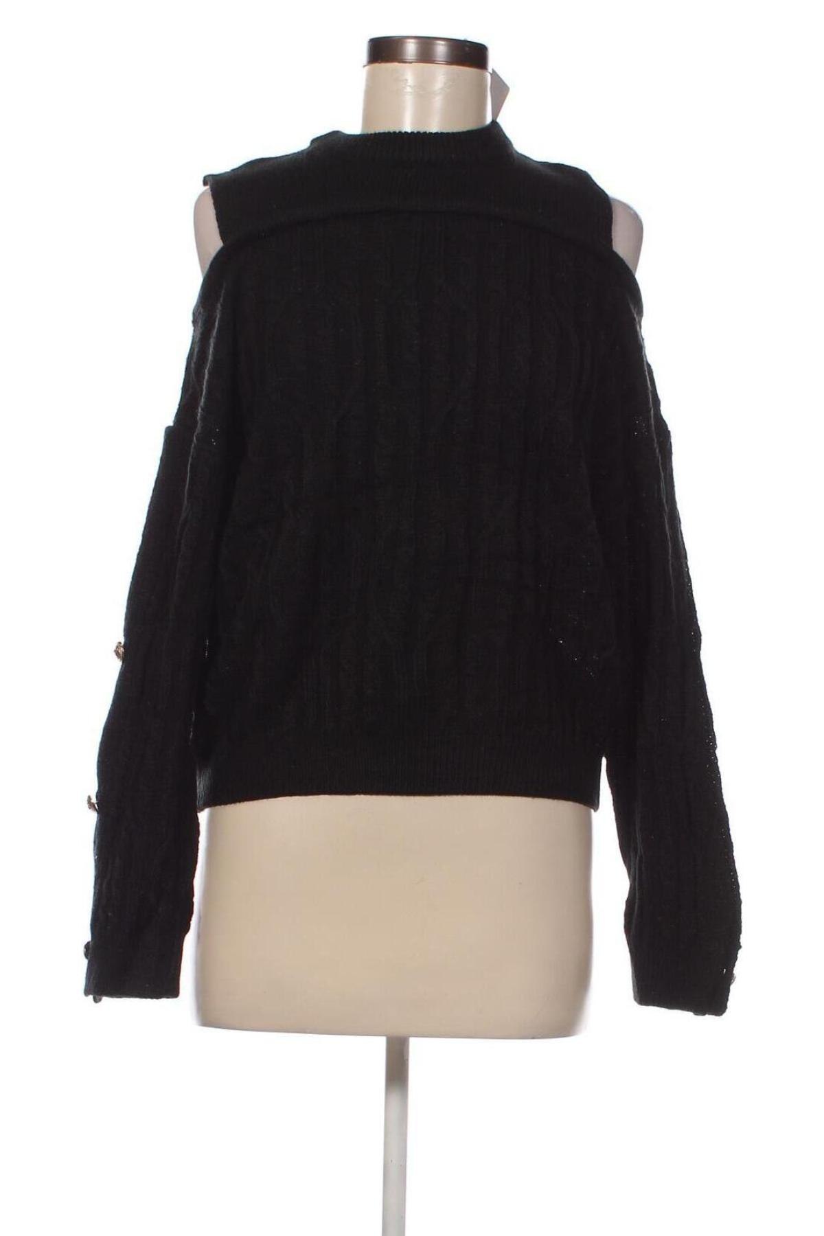 Γυναικείο πουλόβερ SHEIN, Μέγεθος M, Χρώμα Μαύρο, Τιμή 3,95 €