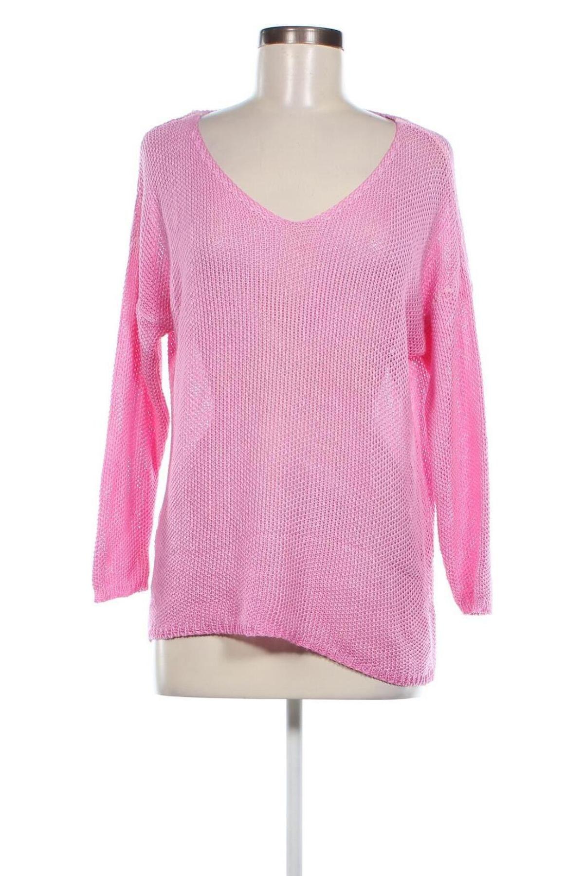 Дамски пуловер Sarah, Размер M, Цвят Розов, Цена 8,12 лв.