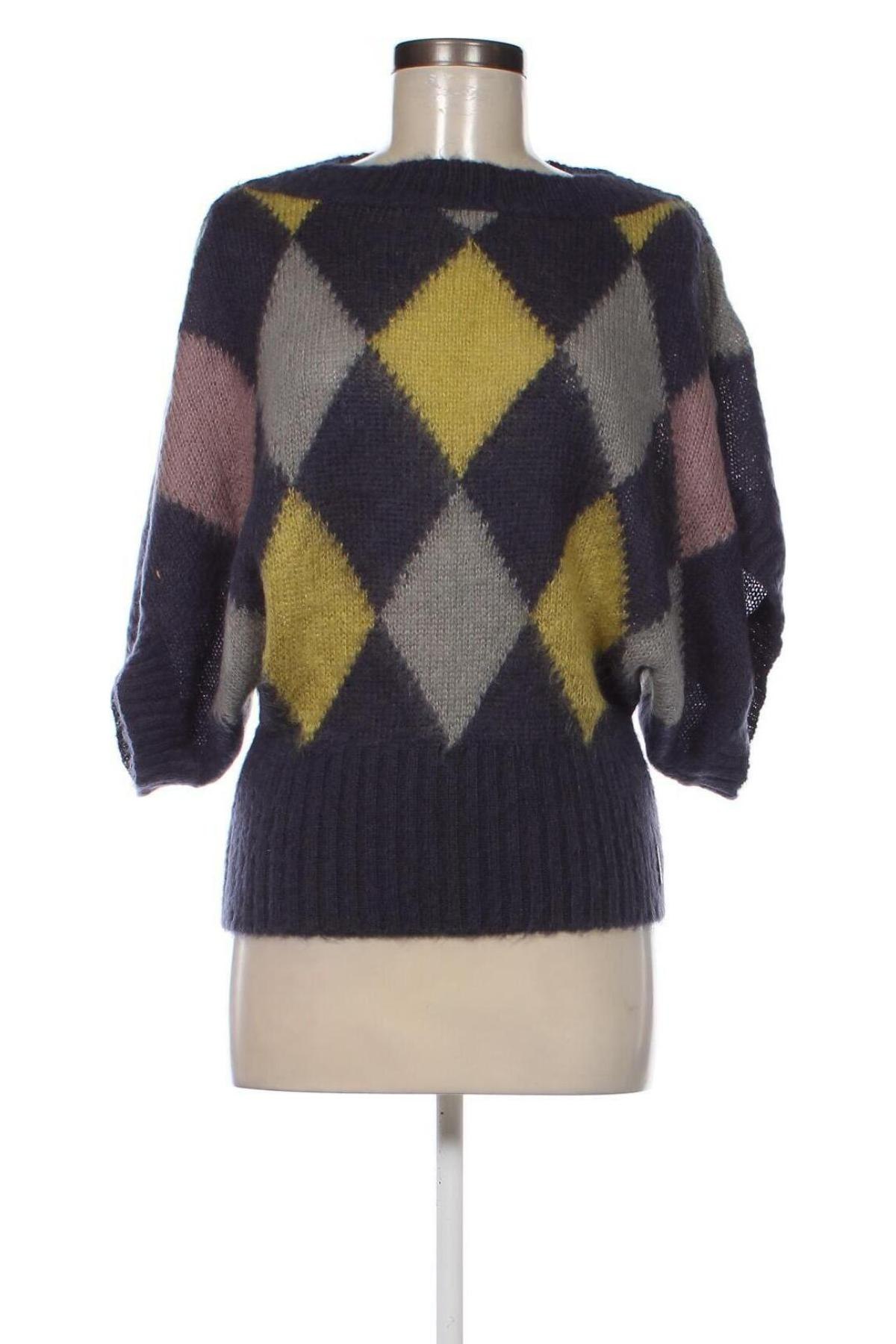 Γυναικείο πουλόβερ Sisley, Μέγεθος M, Χρώμα Μπλέ, Τιμή 30,85 €