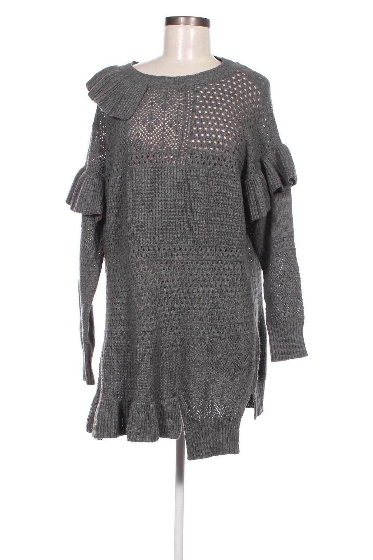 Γυναικείο πουλόβερ TWINSET, Μέγεθος M, Χρώμα Γκρί, Τιμή 147,94 €