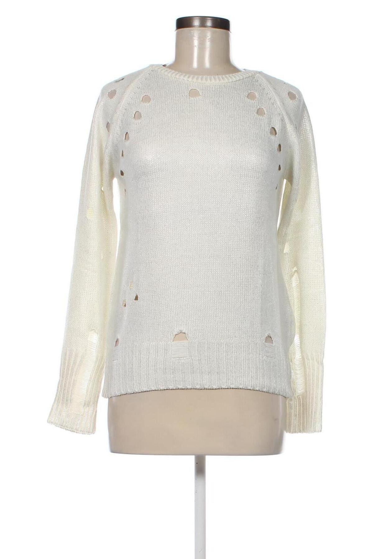 Дамски пуловер Terranova, Размер M, Цвят Бял, Цена 5,51 лв.