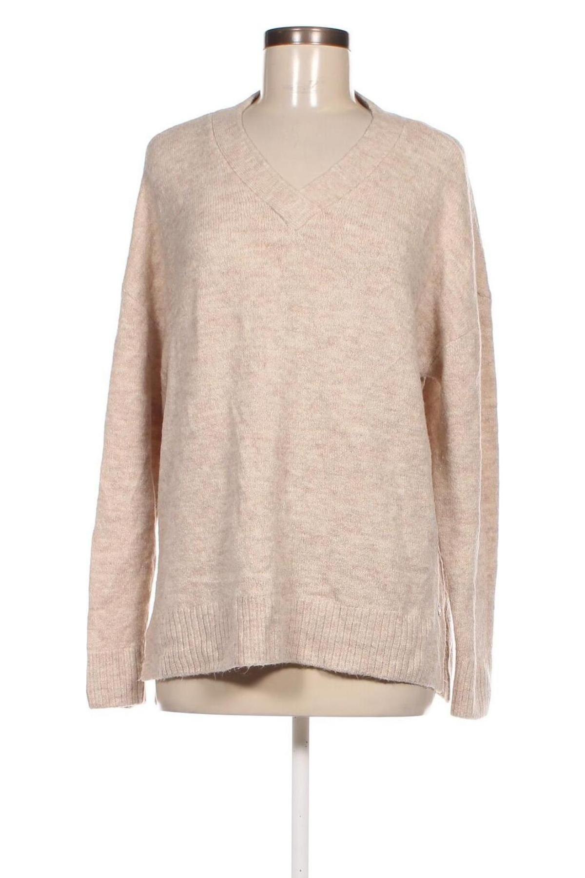 Дамски пуловер Tom Tailor, Размер XL, Цвят Бежов, Цена 14,50 лв.