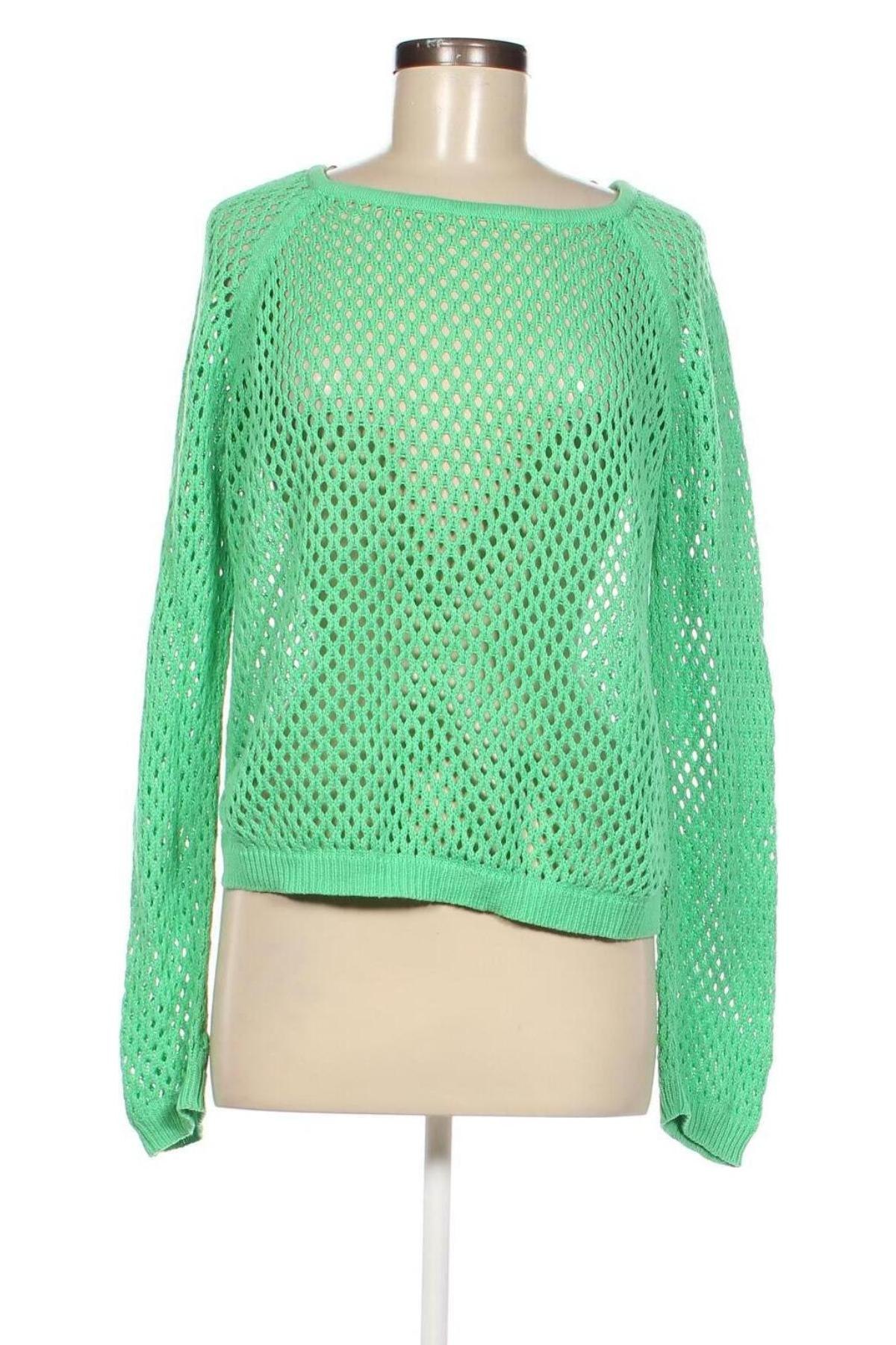Дамски пуловер Up 2 Fashion, Размер M, Цвят Зелен, Цена 29,00 лв.