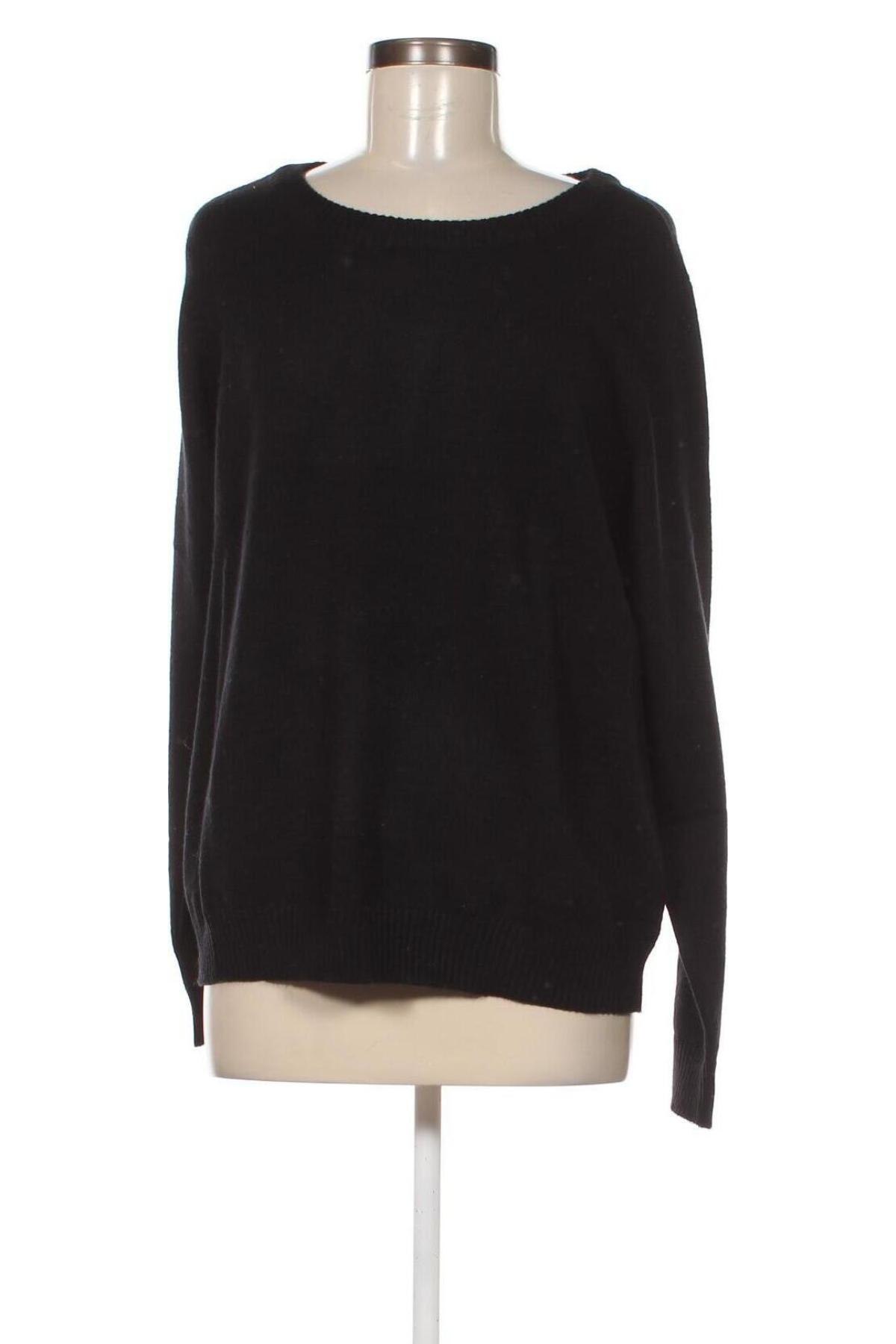 Дамски пуловер VILA, Размер XXL, Цвят Черен, Цена 25,92 лв.
